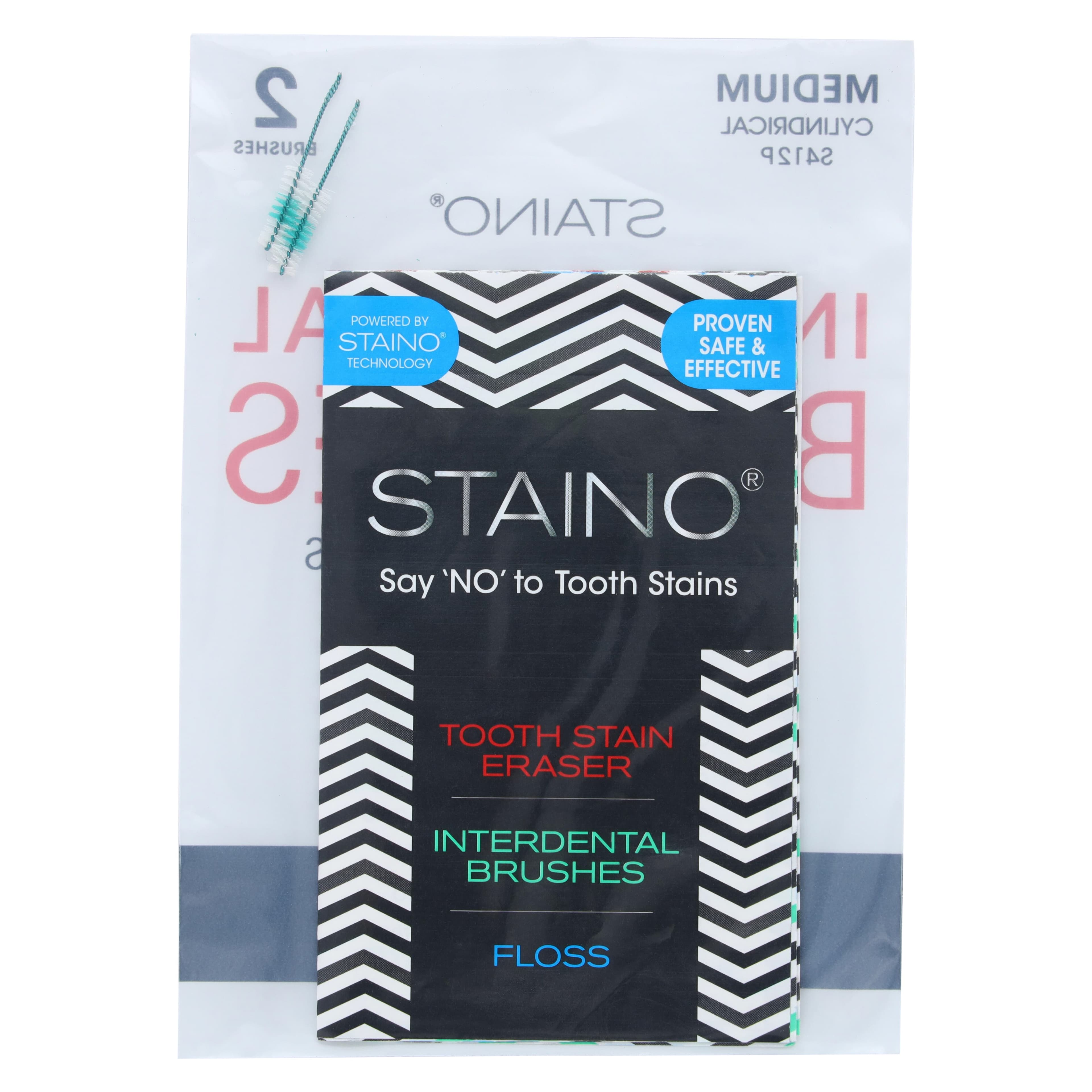 StaiNo Interdental Brushes, Ultrafine Cylindrical, Brush Refill, 72/Box, S412P thumbnail 3