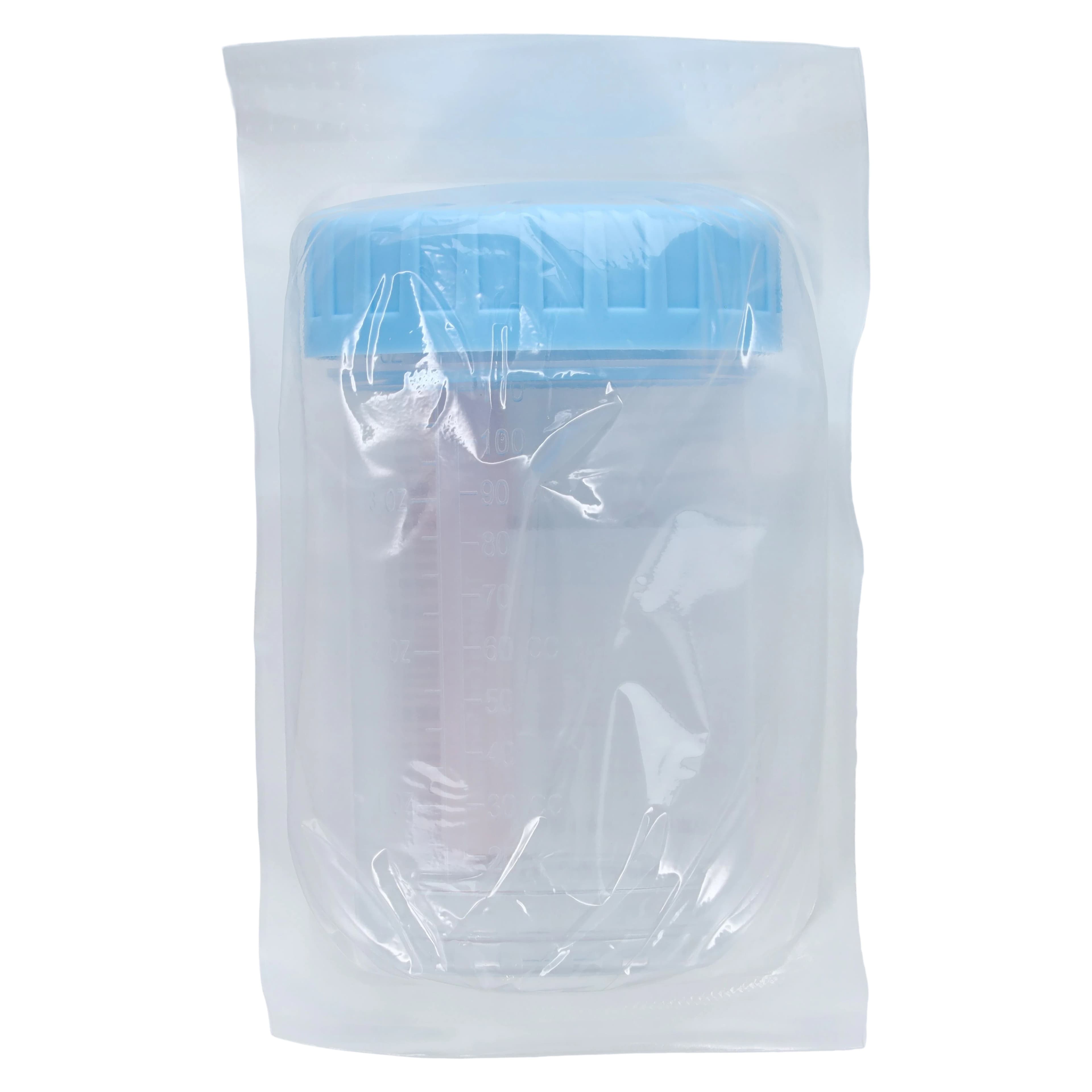 Cardinal Health Specimen Container, 4 oz, Polypropylene, Click Seal Screw Cap, Individually Wrapped, 100/Case thumbnail 2