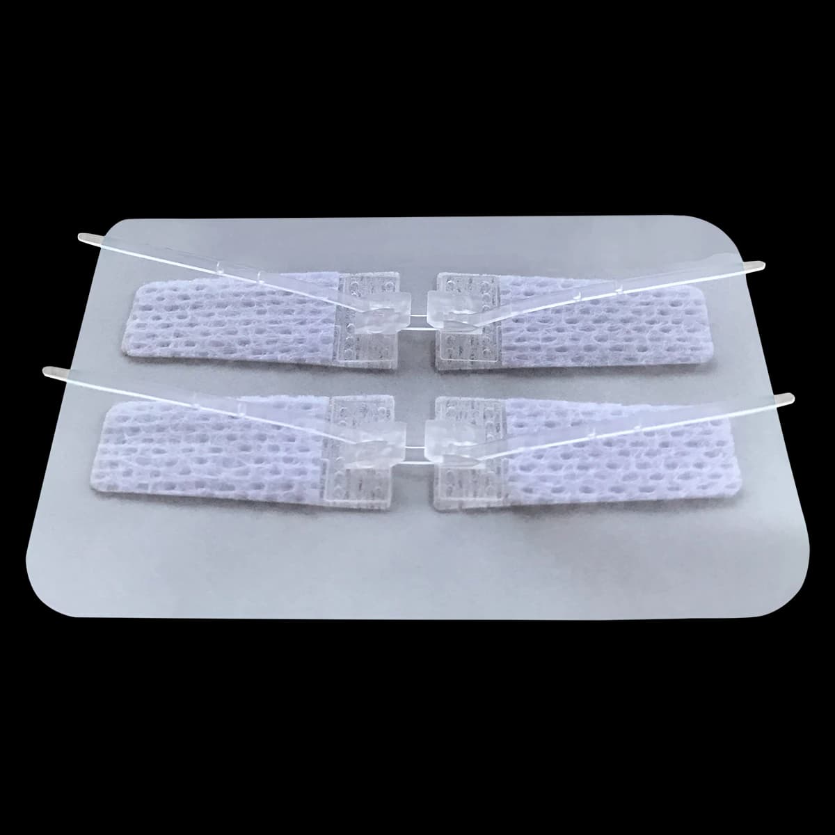 DermaClip Wound Closure Device, Regular, White, Sterile, 12/Box - DermaClip Regular 1" - Image 1