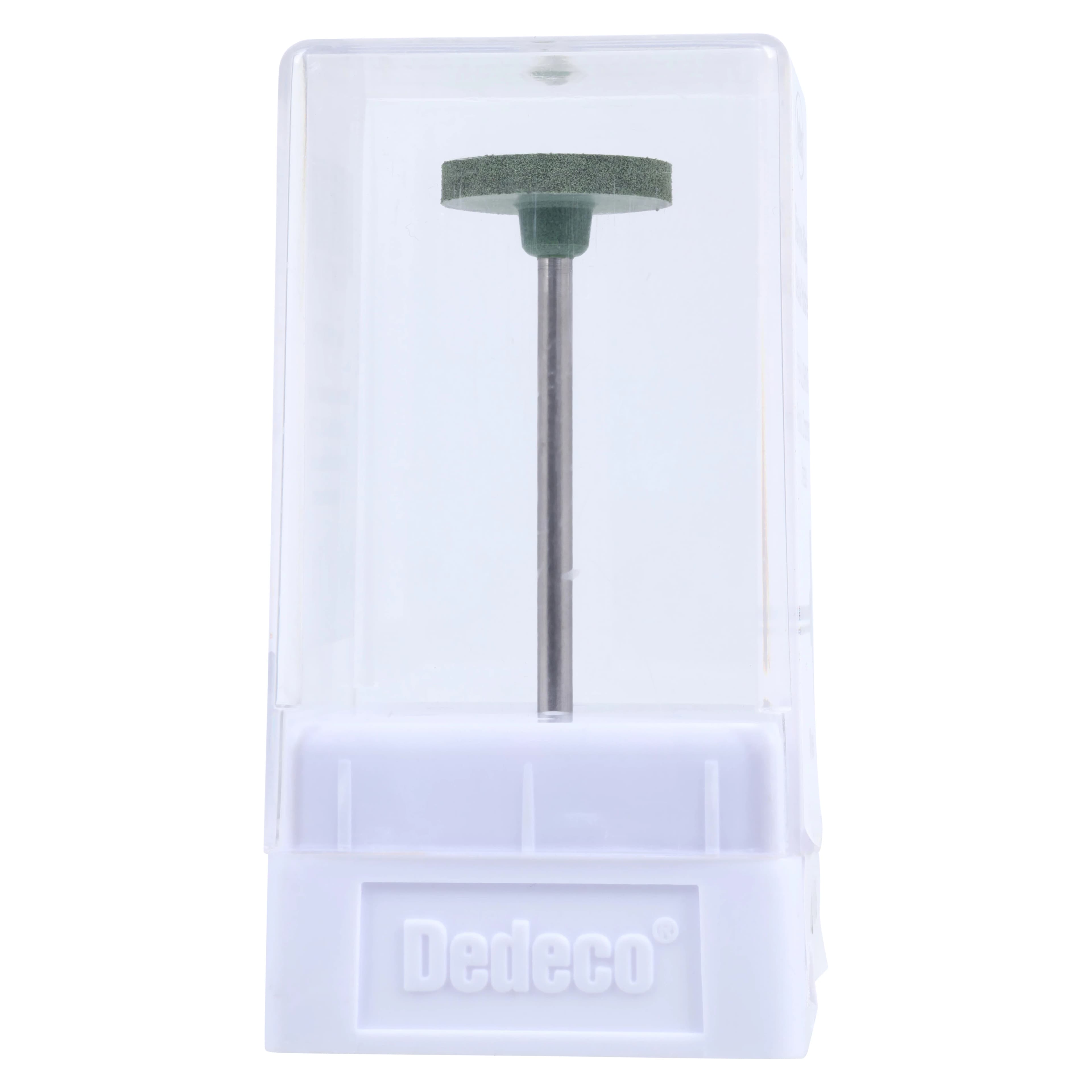 Dedeco Hi-Glaze Diamond Silicone Midget Coarse HP Wheel, Green, 1/Pkg thumbnail 5