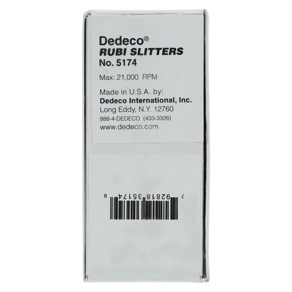 Dedeco Rubi Slitters Aluminum Oxide Cut-Off Wheels, 1-1/2" x 0.032" (38 x 0.8 mm), 100/Box, #5174 thumbnail 5