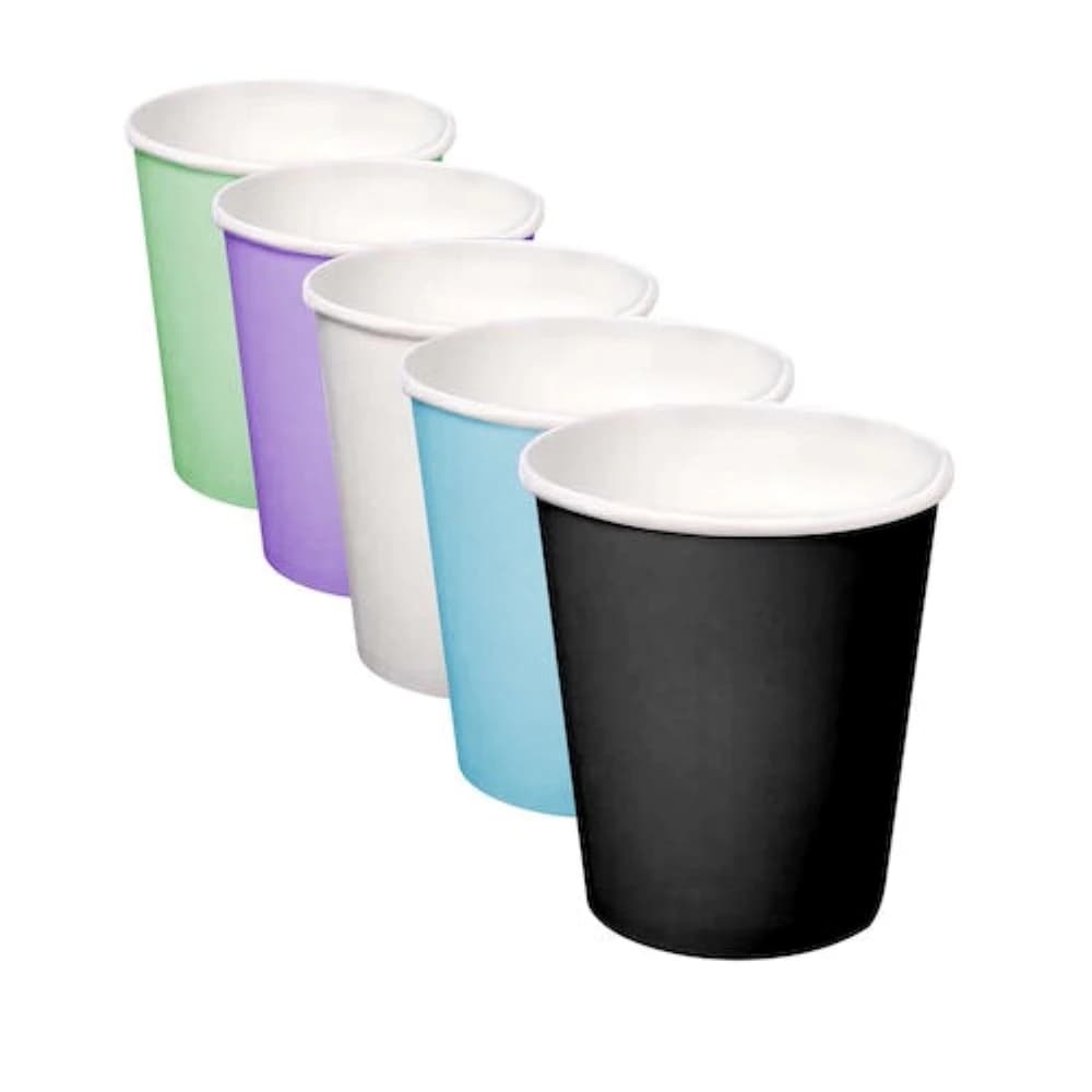 UniPack 5 oz. Blue Disposable Paper Cups, 800/Case, UBC-6211 - UniPack 5 oz. Blue Disposable Paper Cups, Case of 800 - Image 1