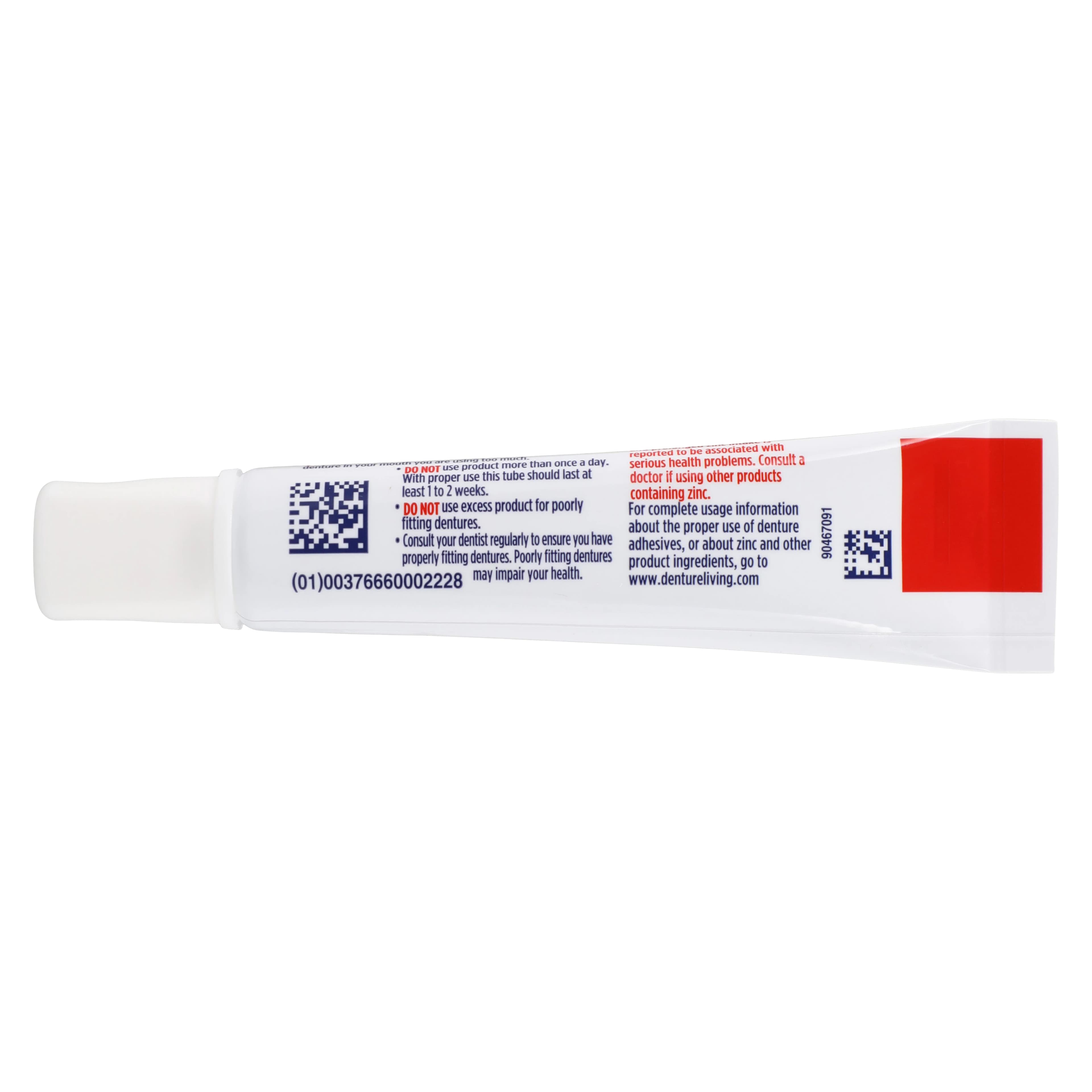 Fixodent Professional Ultimate Denture Adhesive Cream, 0.35 oz Tube, 50/Case thumbnail 4