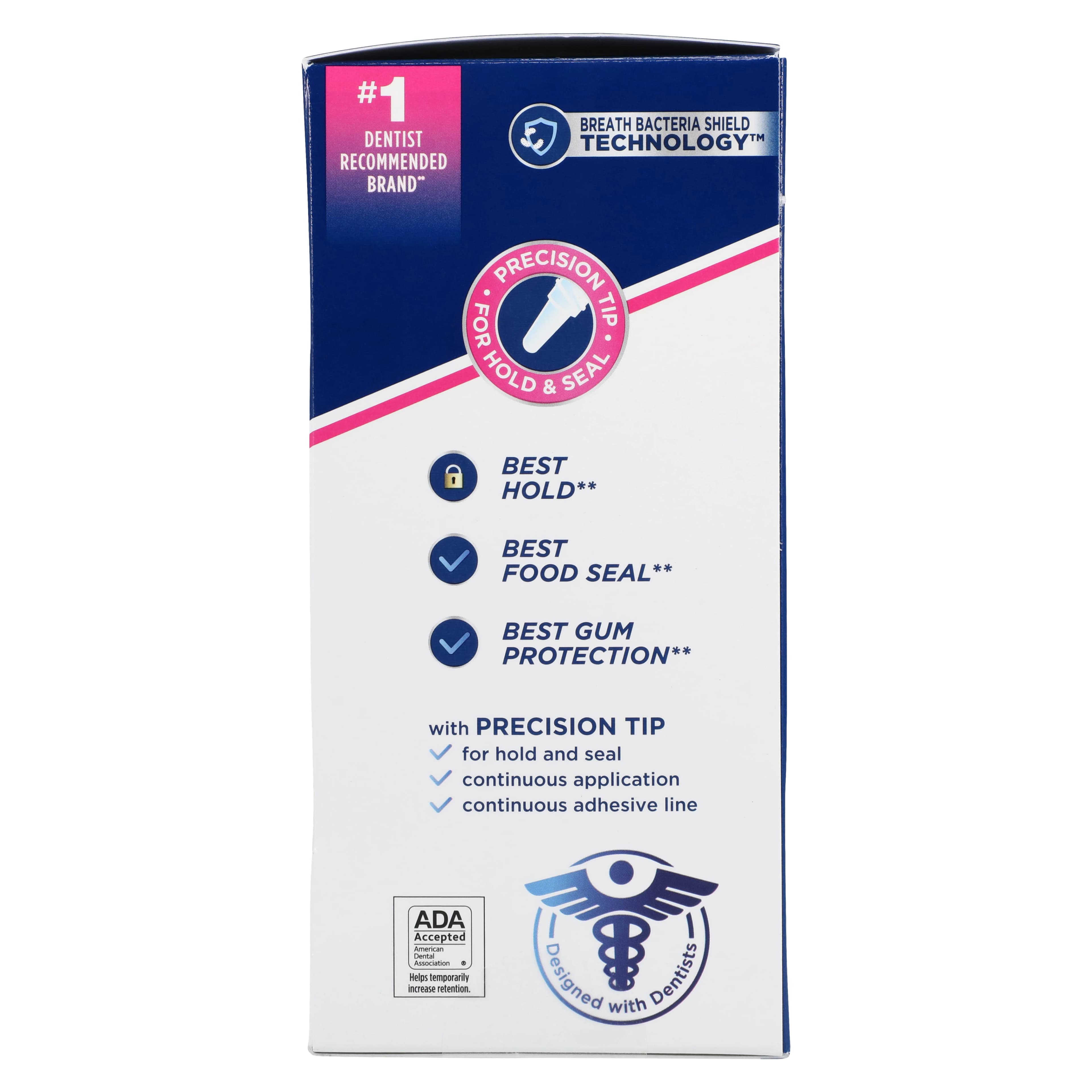 Fixodent Professional Ultimate Denture Adhesive Cream, 0.35 oz Tube, 50/Case thumbnail 8