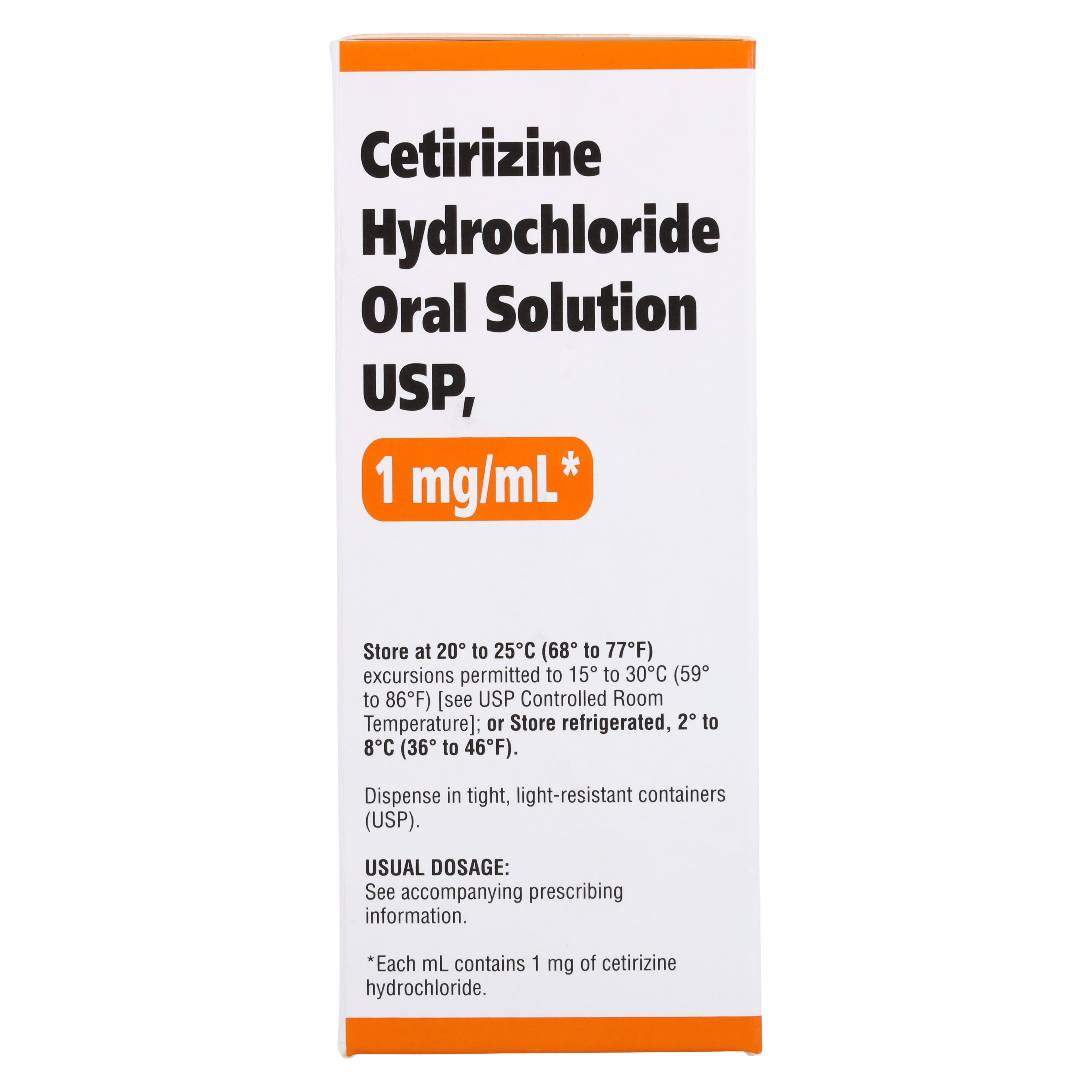 Cetirizine HCl Oral Solution 1mg/mL, Grape, 120mL Bottle thumbnail 4