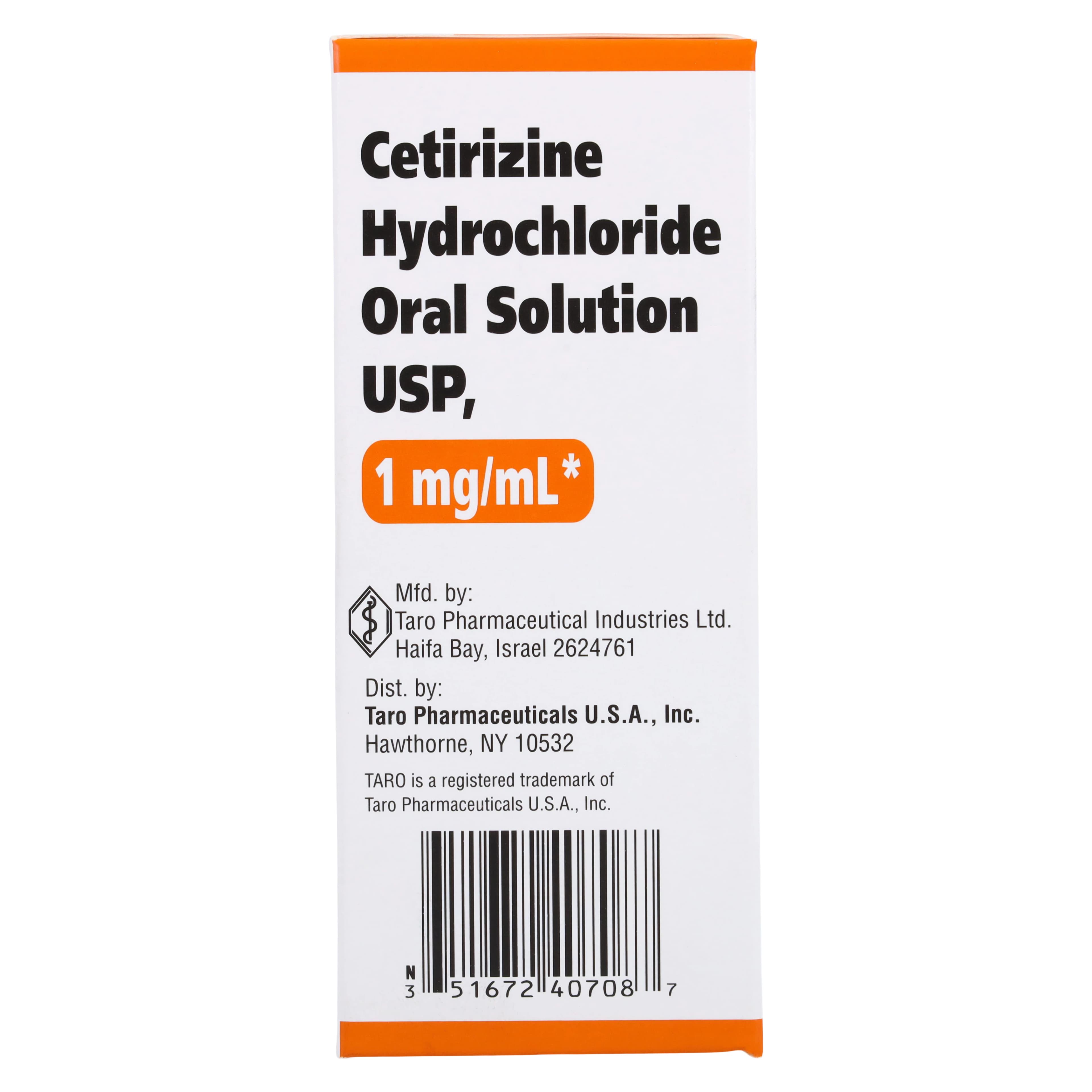 Cetirizine HCl Oral Solution 1mg/mL, Grape, 120mL Bottle thumbnail 5