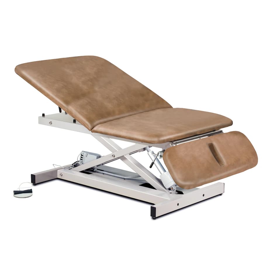 Clinton Industries Bariatric Treatment Table, Desert Tan, 600 lb Capacity - Table Treatment Desert Tan - Image 1