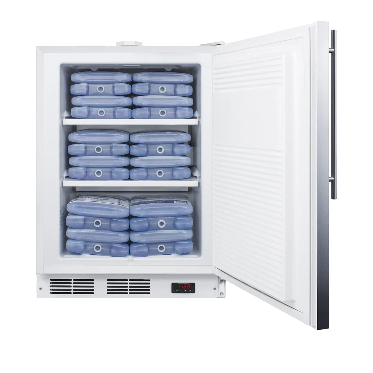 Accucold Food Storage Freezer, 3.1 Cu Ft, 24" Wide, New thumbnail 2