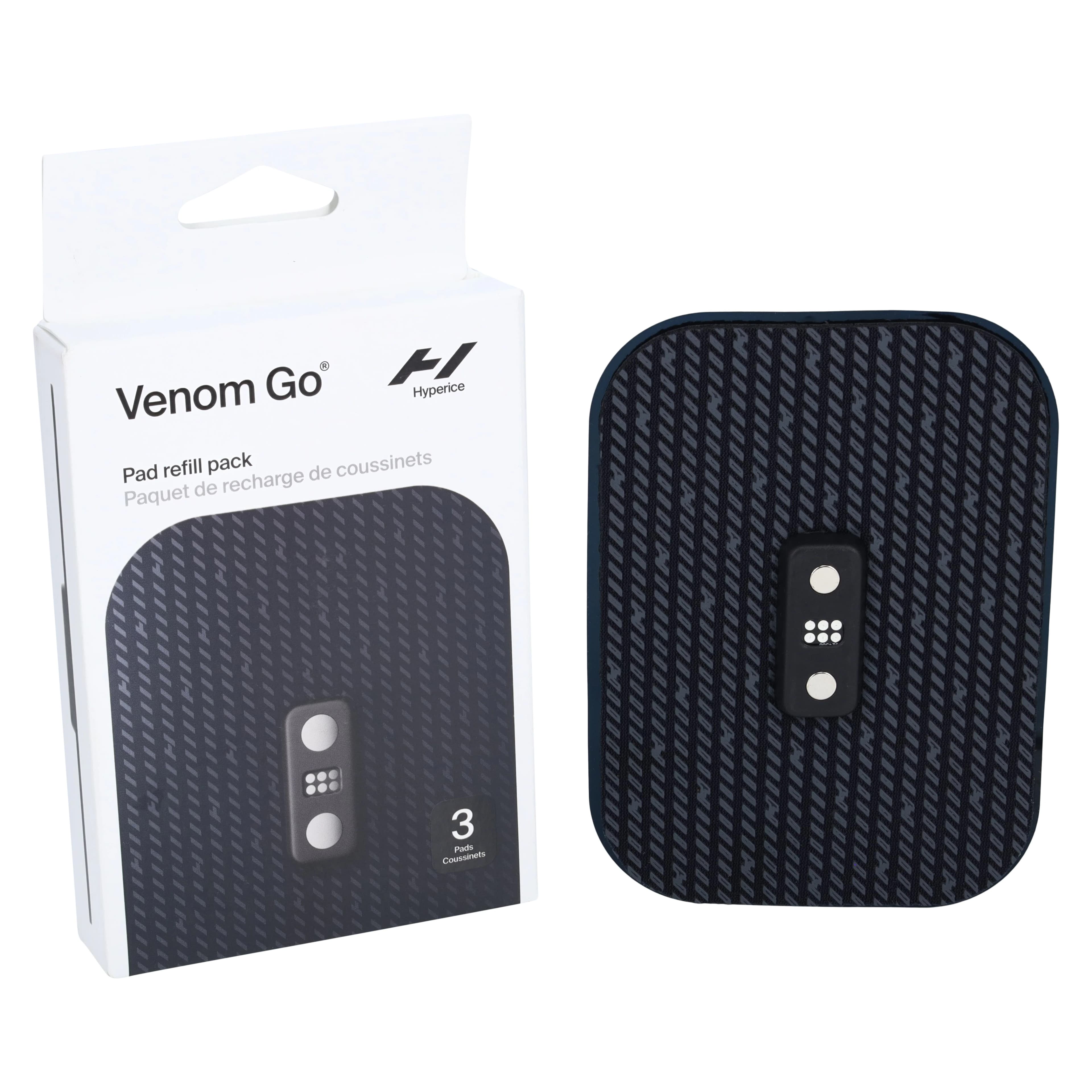 Hyperice Venom Go Replacement Pads, 3-Piece Set - Venom Go Pads 3 Pk - Image 1