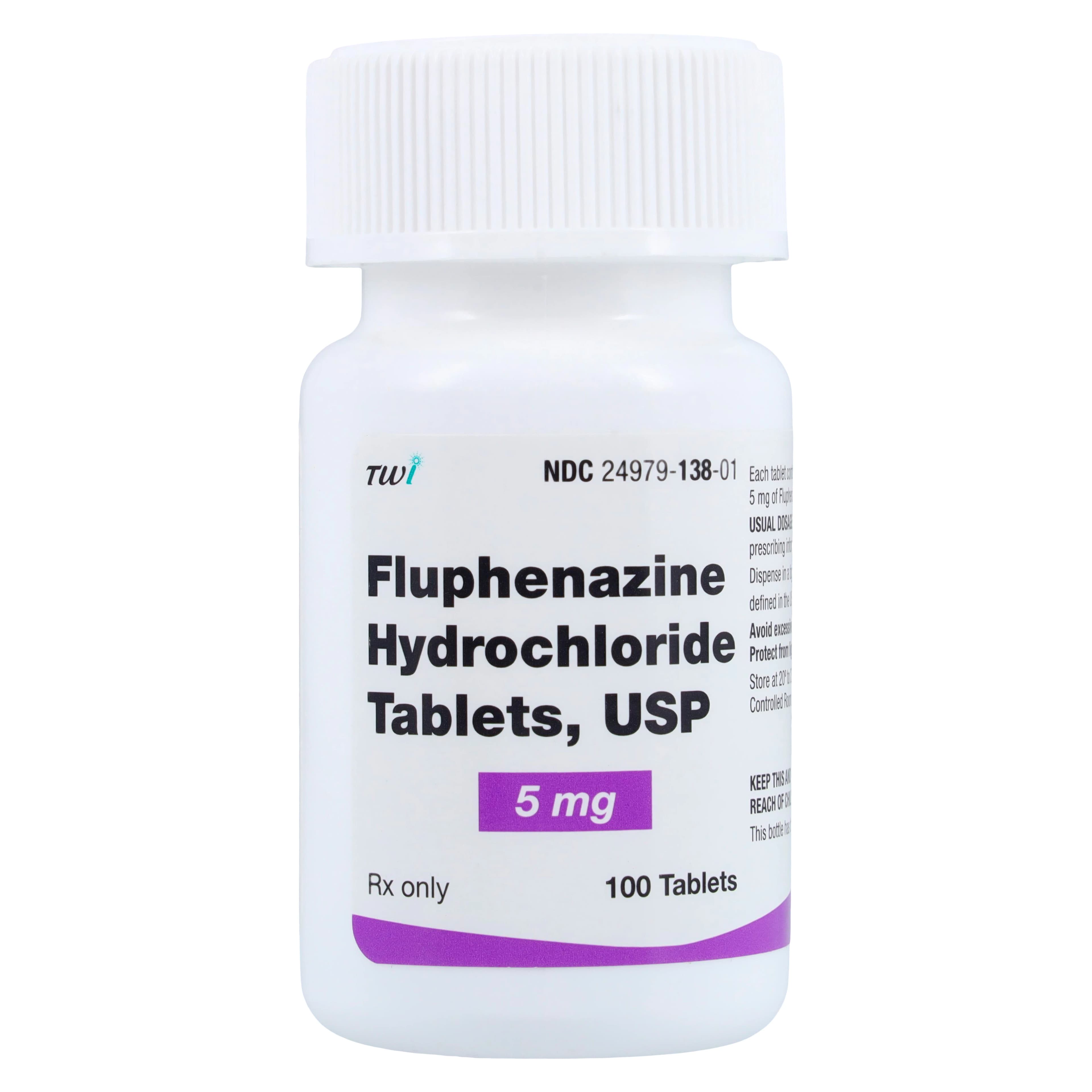 Fluphenazine HCl Tablets, 5 mg, 100 Tablets per Bottle - Fluphenazine HCl Tablets - Image 1