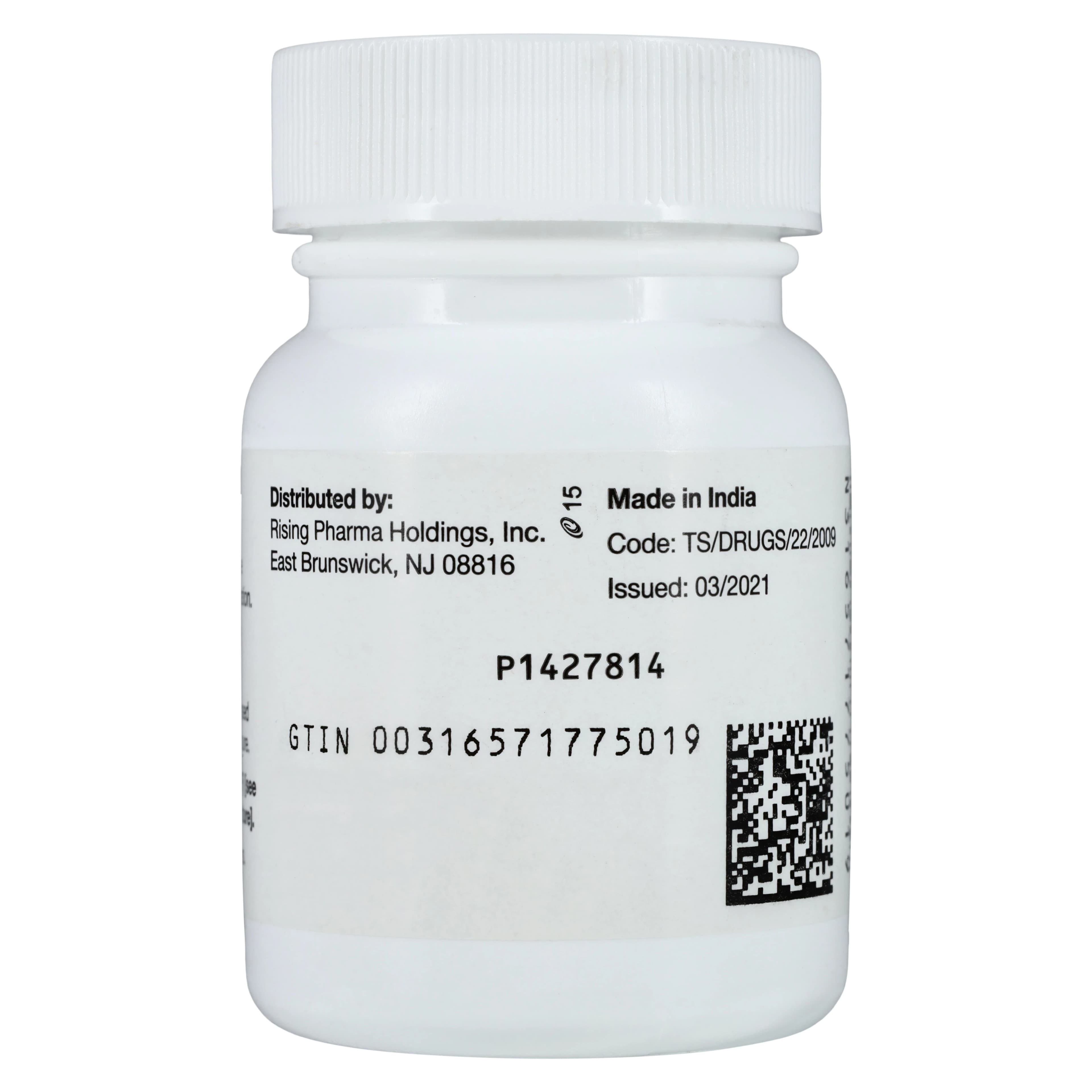 Glimepiride Tablets 4 mg, 100/Bottle, Rising Pharmaceuticals thumbnail 3