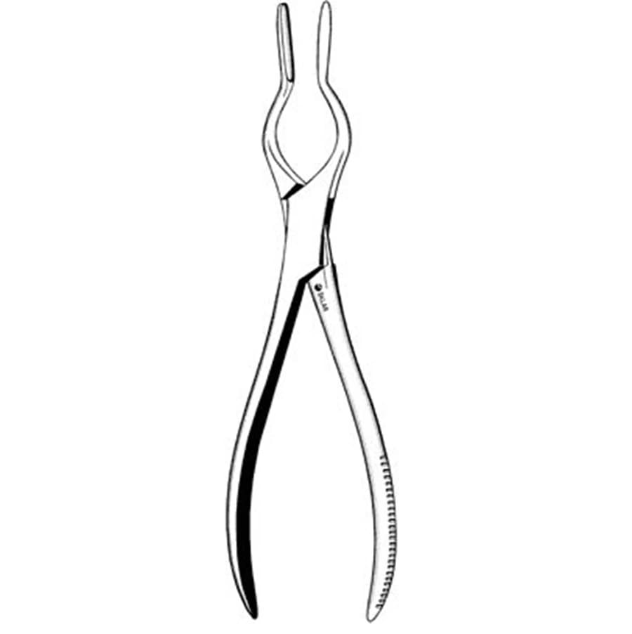 Walsham Septum Forcep, Straight, 9", Stainless Steel, Non-Sterile, Each - WALSHAM SEPT STRTNG FCP STR - Image 1