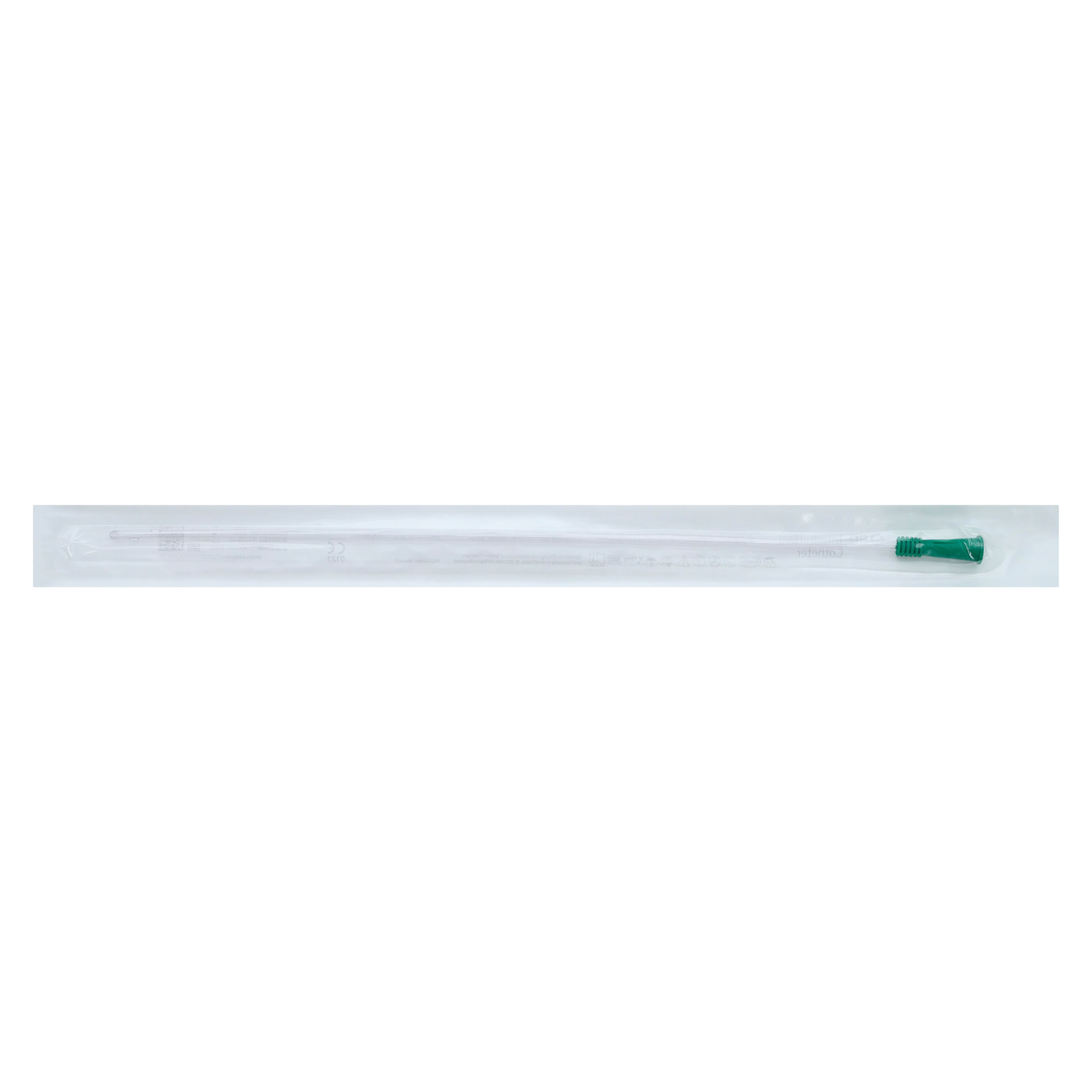 Intermittent Catheter, Straight Tip, Uncoated, 14 Fr thumbnail 2