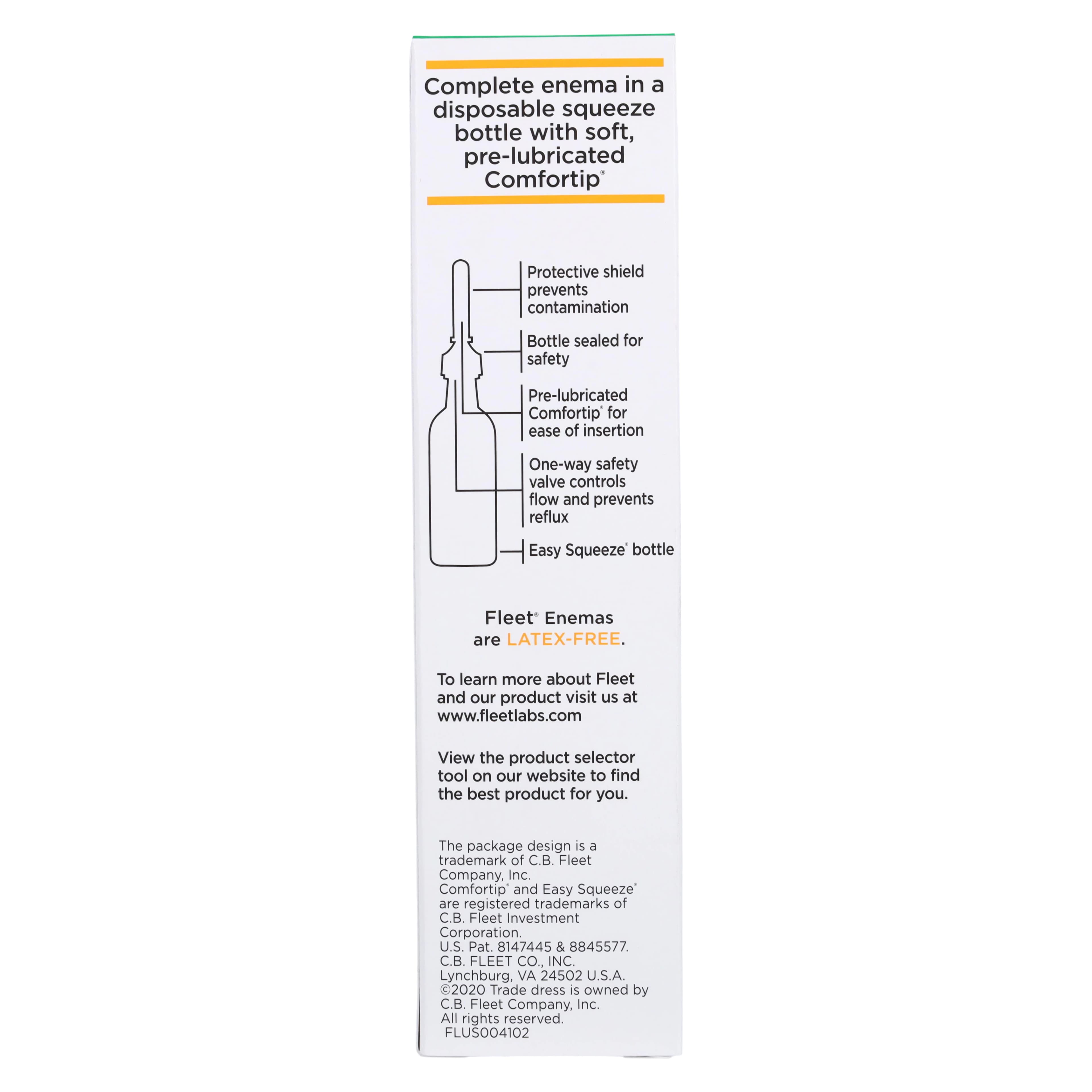 Fleet Mineral Oil Enema, Pre-Lubricated, Comfortip®, 4.5 oz/Bottle thumbnail 5