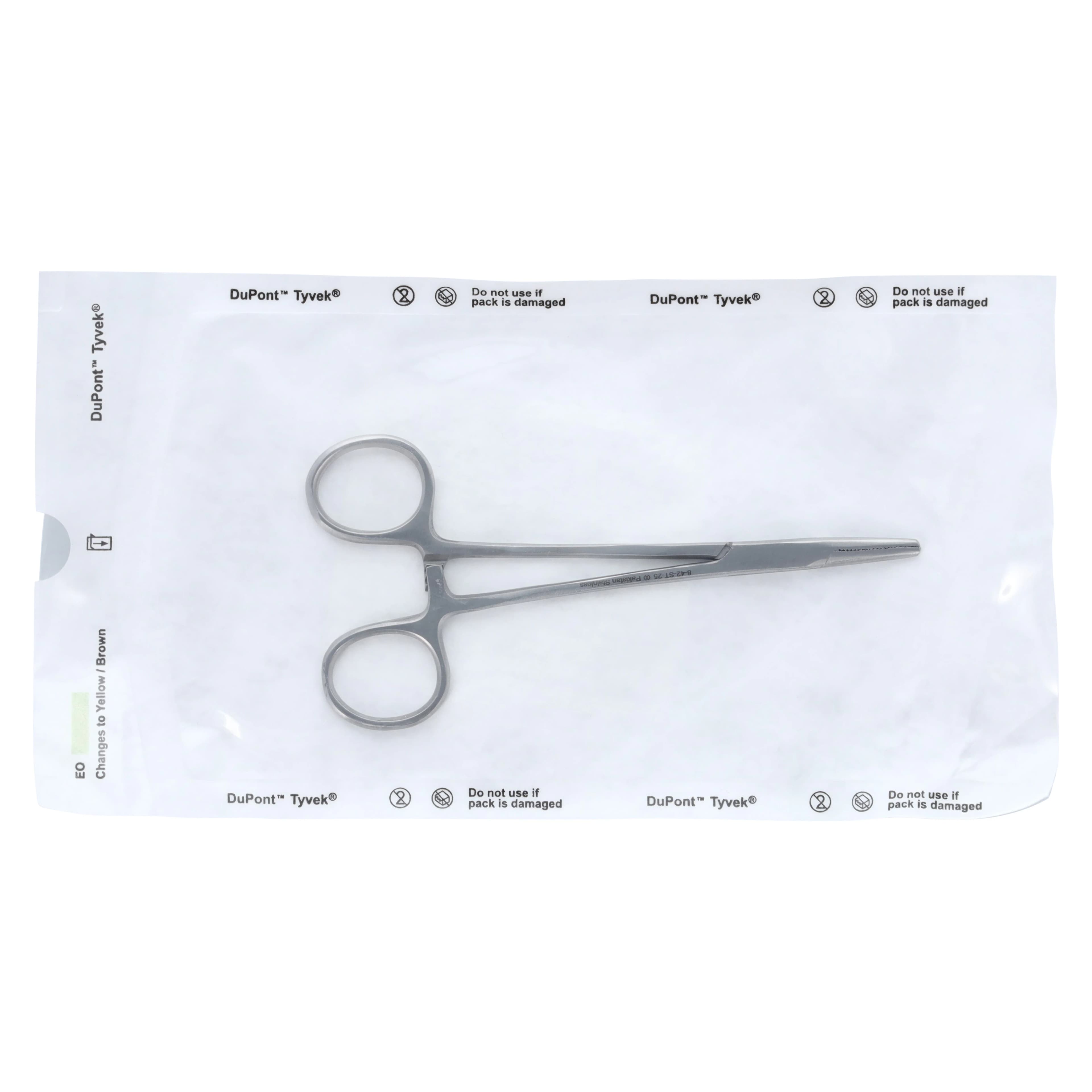 Miltex Mayo-Hegar Needle Holder, 5" Serrated Stainless Steel, 25/Box (8-42-ST-25) - Mayo-Hegar Needle Holder Serra - Image 1