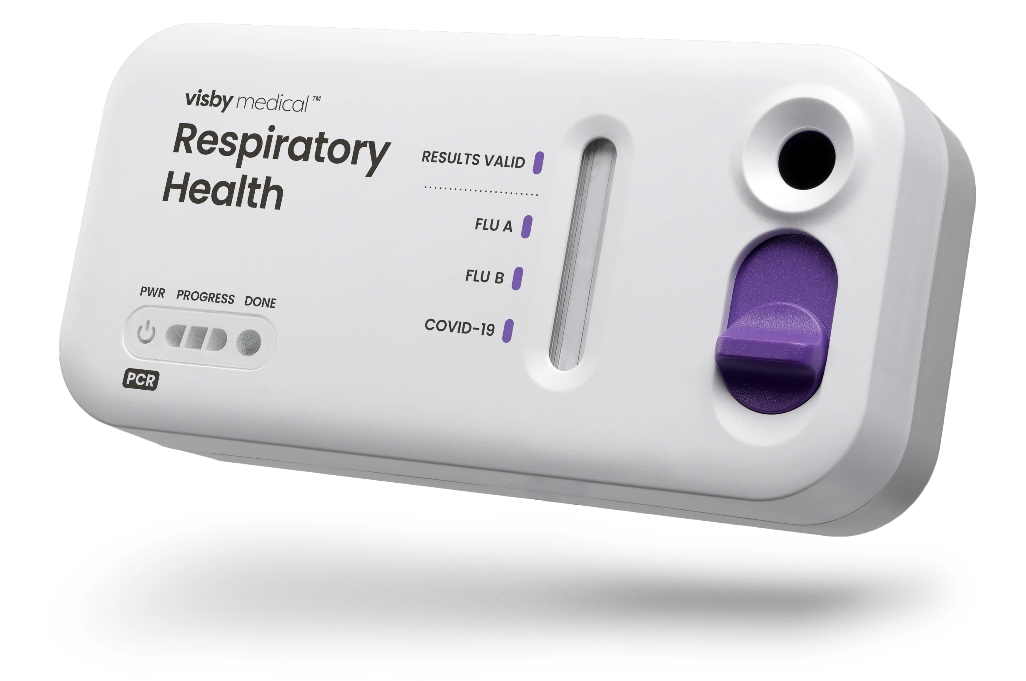 Visby Medical Respiratory Health COVID-19/Flu A&B PCR Test, CLIA Waived, 20 Tests/Case thumbnail 2
