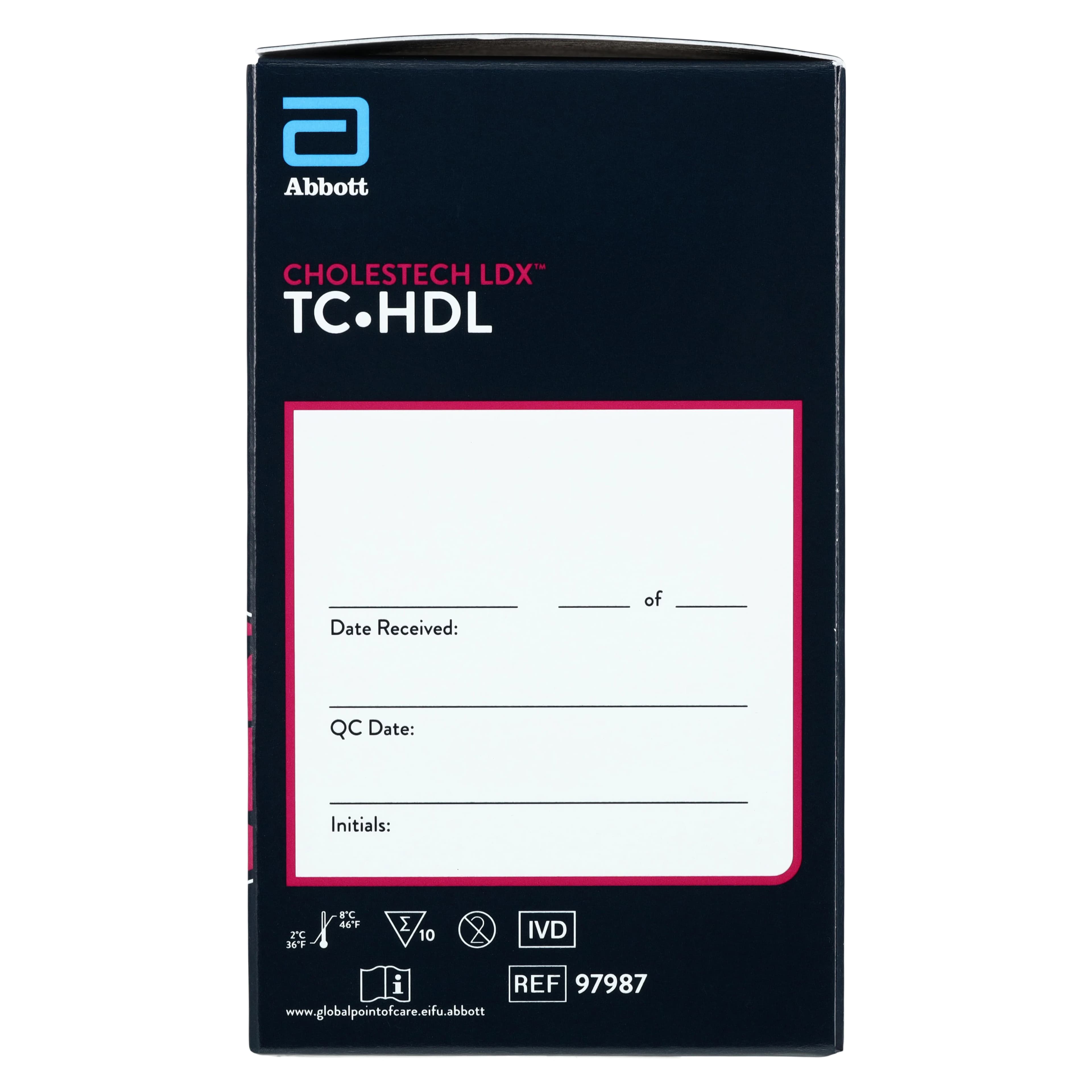 Cholestech LDX TC/HDL Cassette Panel Test Kit, CLIA Waived, Whole Blood, 10/Box thumbnail 7