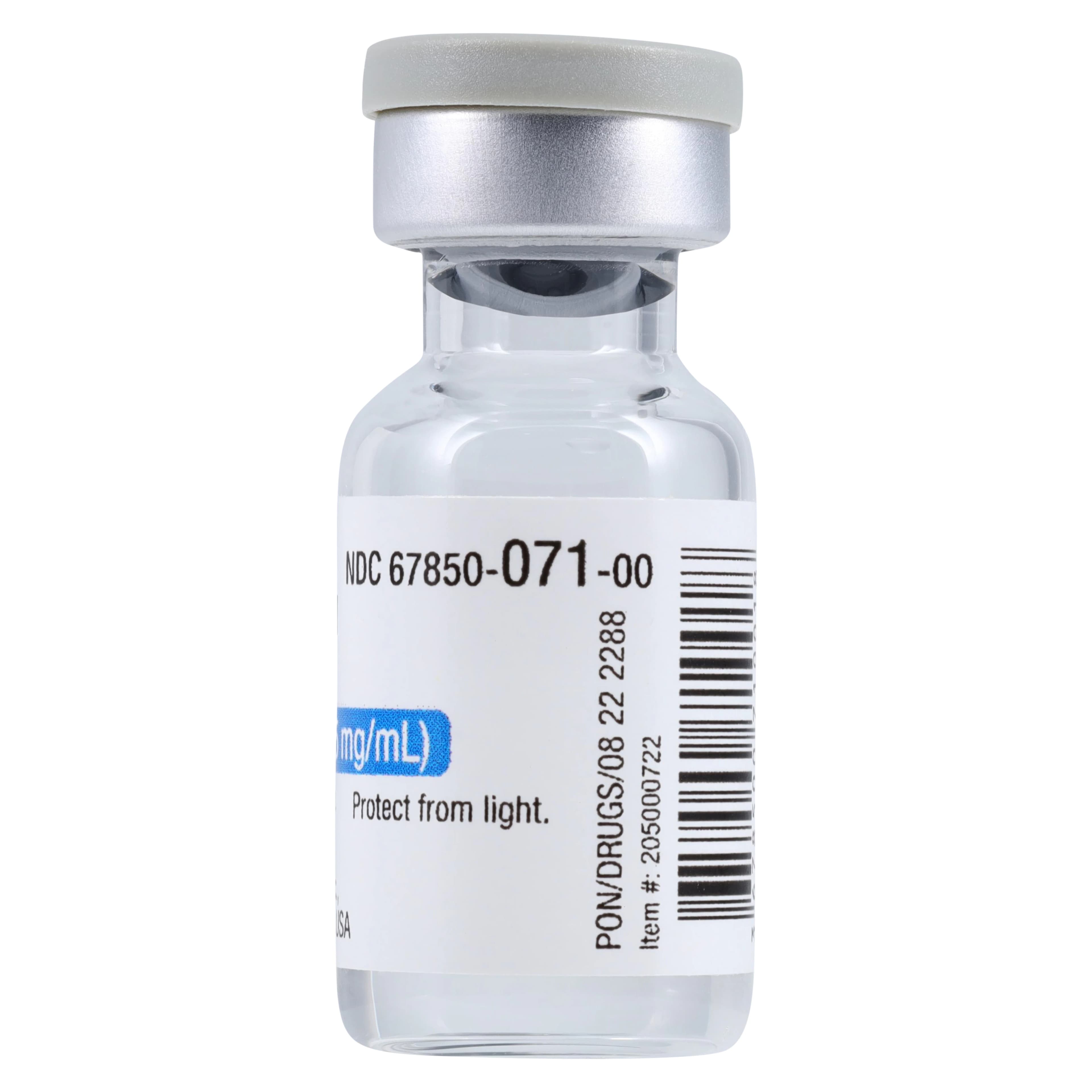 Verapamil HCl Injection SDV 2.5mg/mL, 2mL Single Dose Vial, 25/Package thumbnail 3