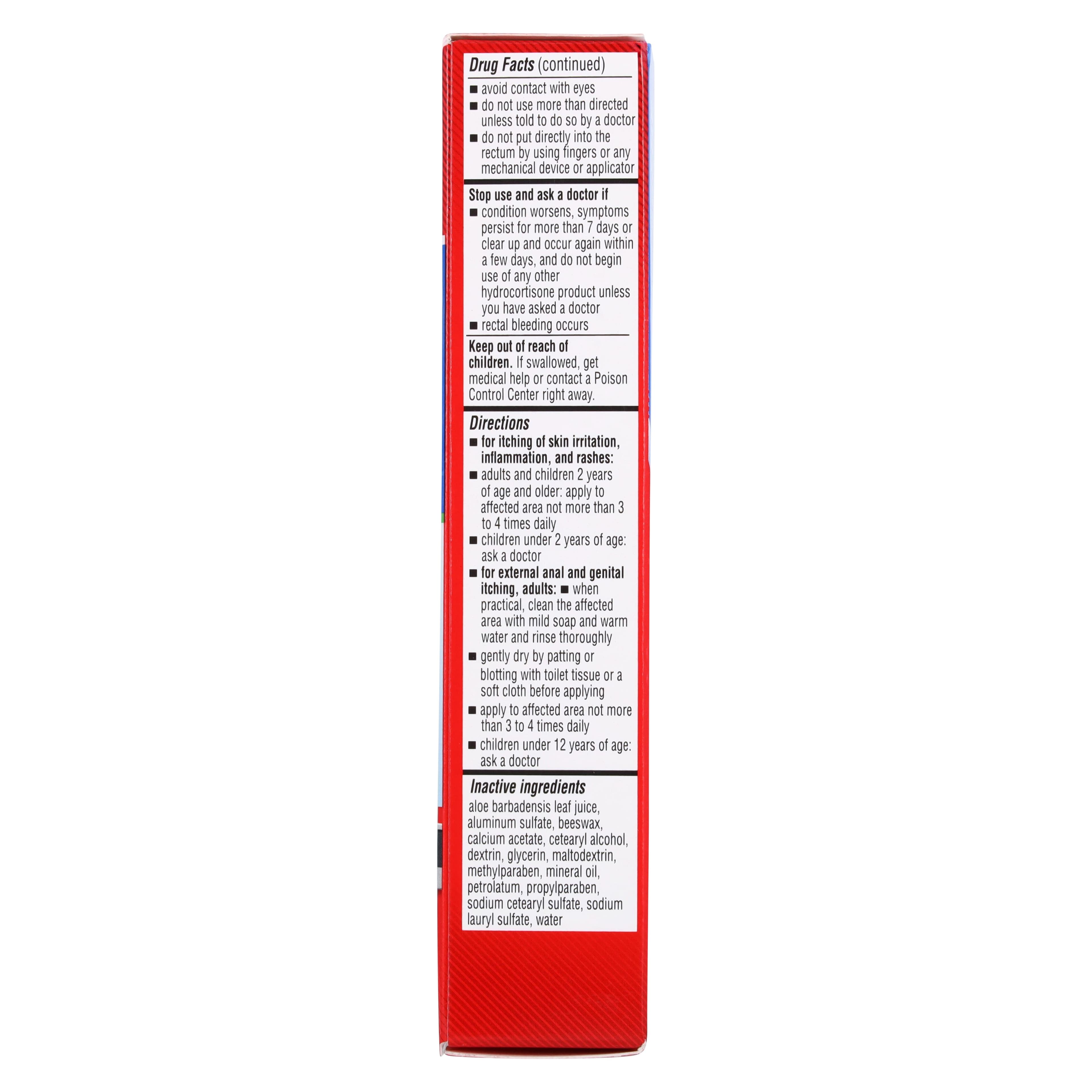 Cortizone-10 Anti-Itch Cream with Aloe, 1 oz Tube thumbnail 6