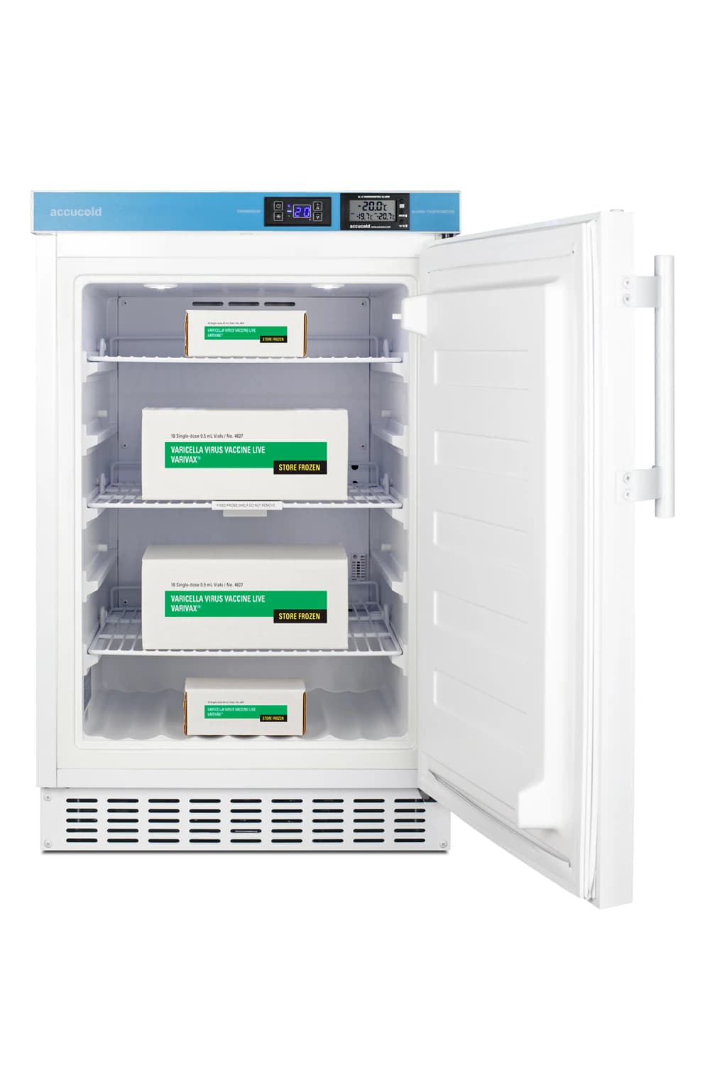 Accucold Freezer Pharma Built-In Solid, 2.65 Cu Ft, -30 to -11.6°C, Right Hinge/Reversible, Frost Free thumbnail 2