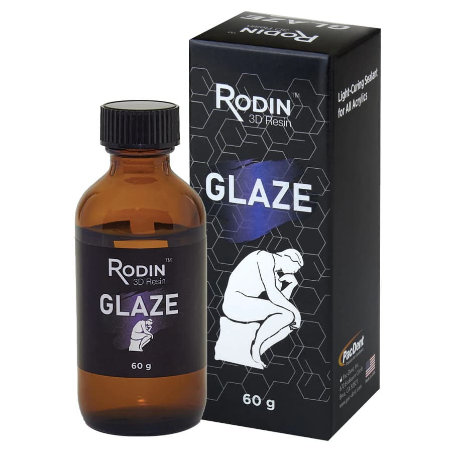 Rodin All-Purpose Glaze, Light-Curable Resin, 60g Bottle, 1/Pk thumbnail 2