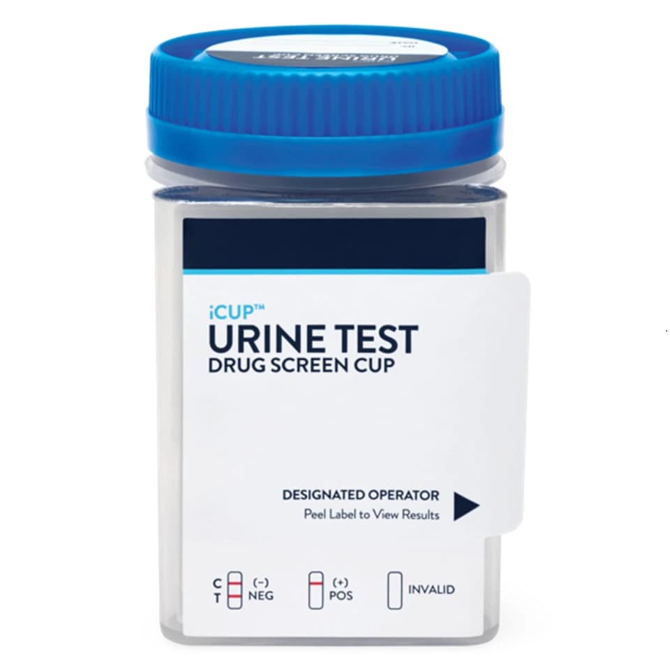 iCup 15 Panel Urine Drug Screen Cup, Forensic Use Only, 25/Box - iCup 15p Urine Drug Screen Cup - Image 1
