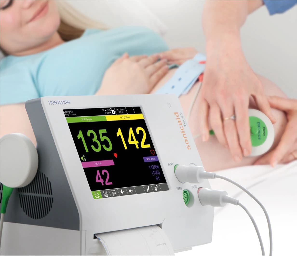 ArjoHuntleigh Team3 Fetal Monitor with Printer and Battery - Fetal Mon Team3 Prt/Battery - Image 1