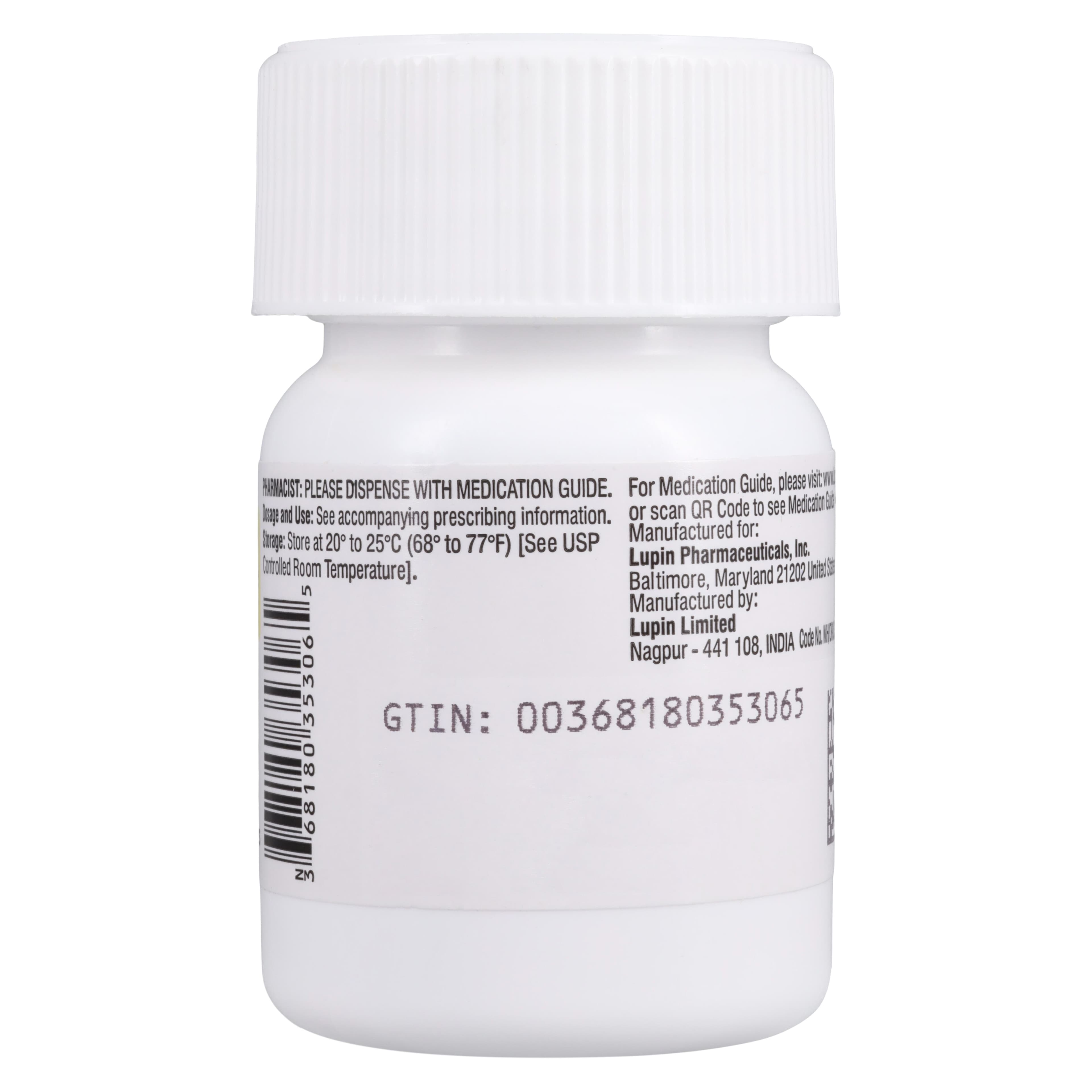 Sertraline HCl Tablets, 100mg, Bottle of 30, Lupin Pharmaceuticals thumbnail 2