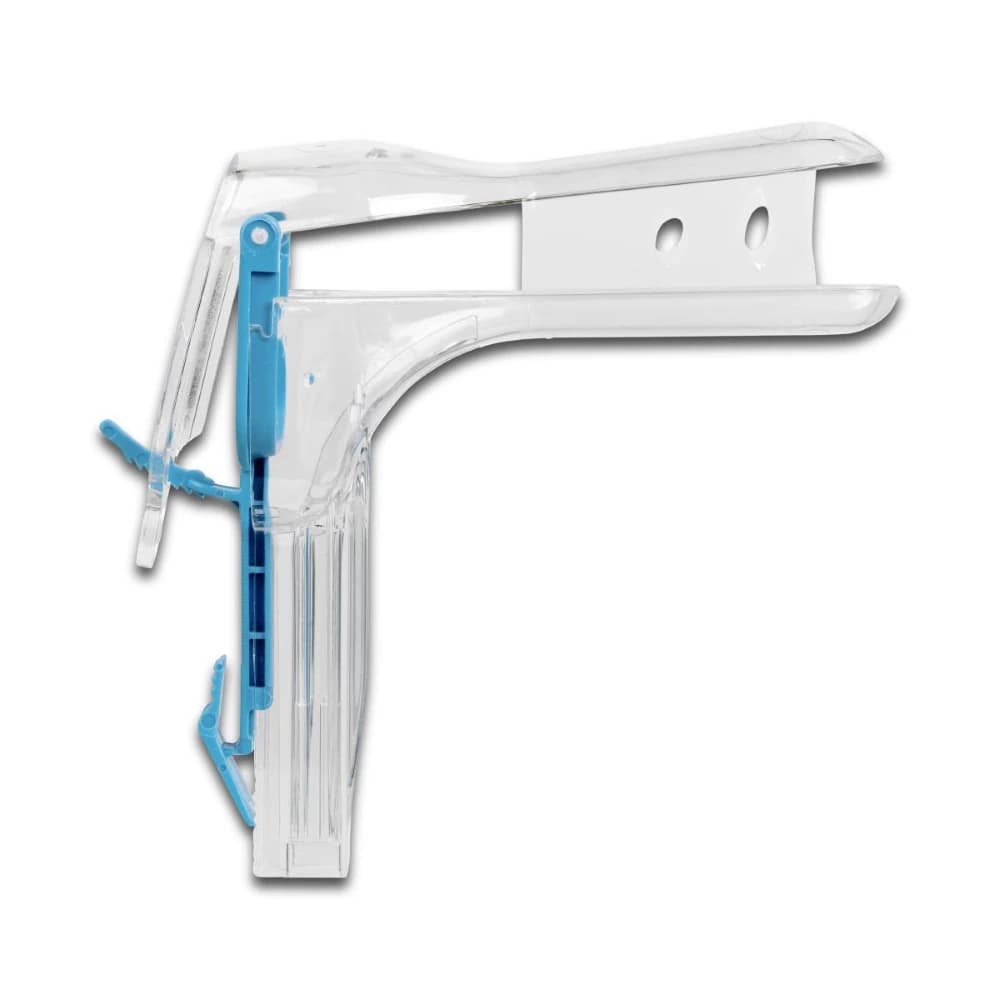 ClearSpec Graves Vaginal Speculum, Small, Plastic, with Light Source and Sheath, 24/Box - Speculum Vag wSheath Lght Src - Image 1