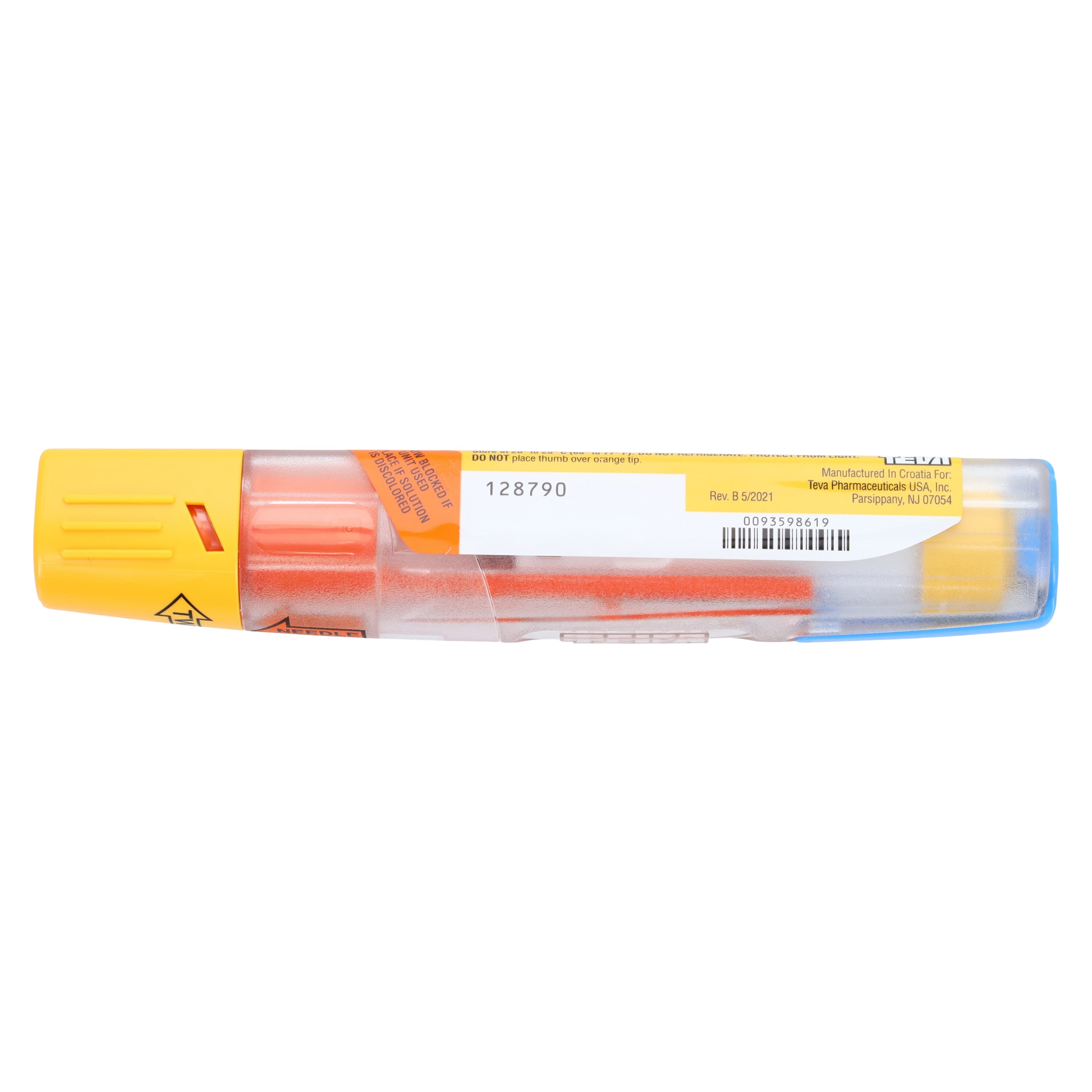 Epinephrine Adult Auto-Injector, 0.3mg, 2/Package, Teva Pharmaceuticals thumbnail 5