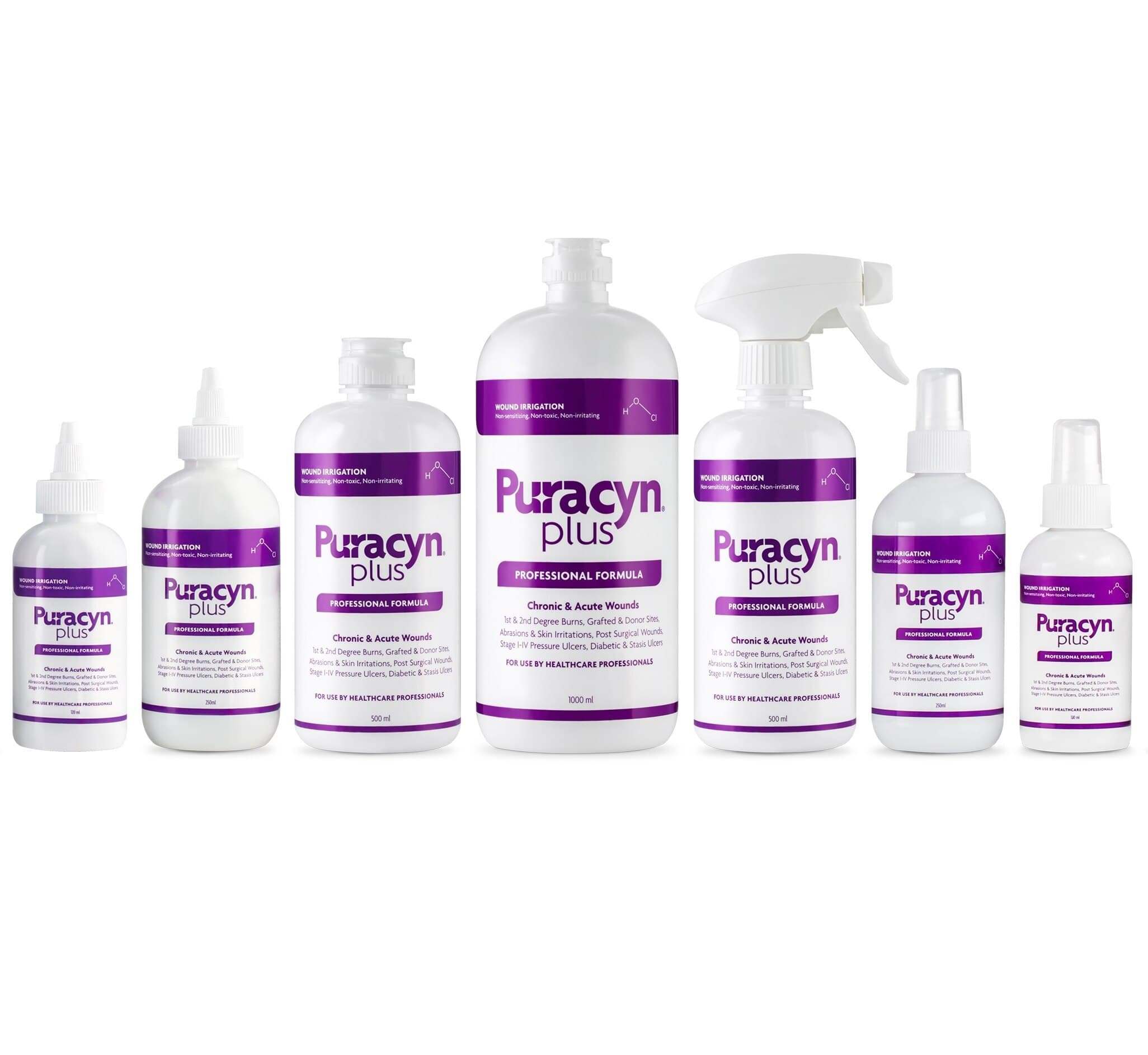 Puracyn Plus Wound Cleanser, 16.9 oz Flip Top Bottle, Hypochlorous Acid, Non-Sterile, Latex-Free, Disposable, 6/Case thumbnail 2