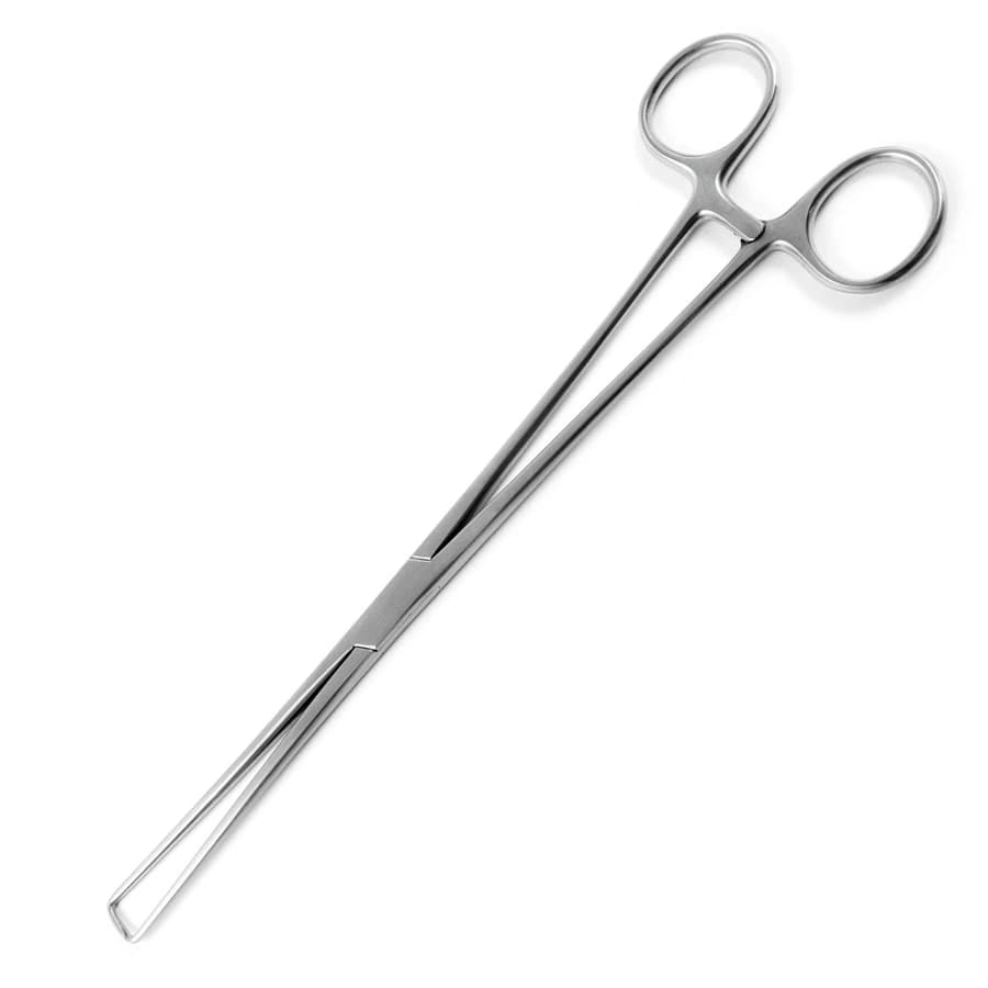 Sklar Econo Schroeder Atraumatic Tenaculum Forceps, Straight, 10" Prong, Stainless Steel, Sterile, 25/Case thumbnail 2