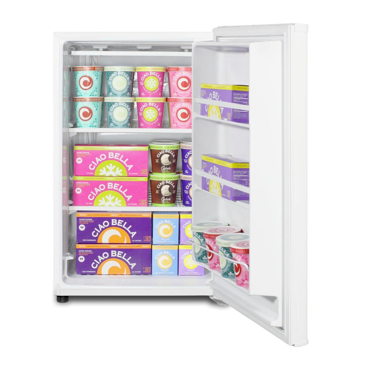 Summit Breakroom Freezer, 5 Cu Ft, Solid Door, Manual Defrost, 22" Wide thumbnail 2
