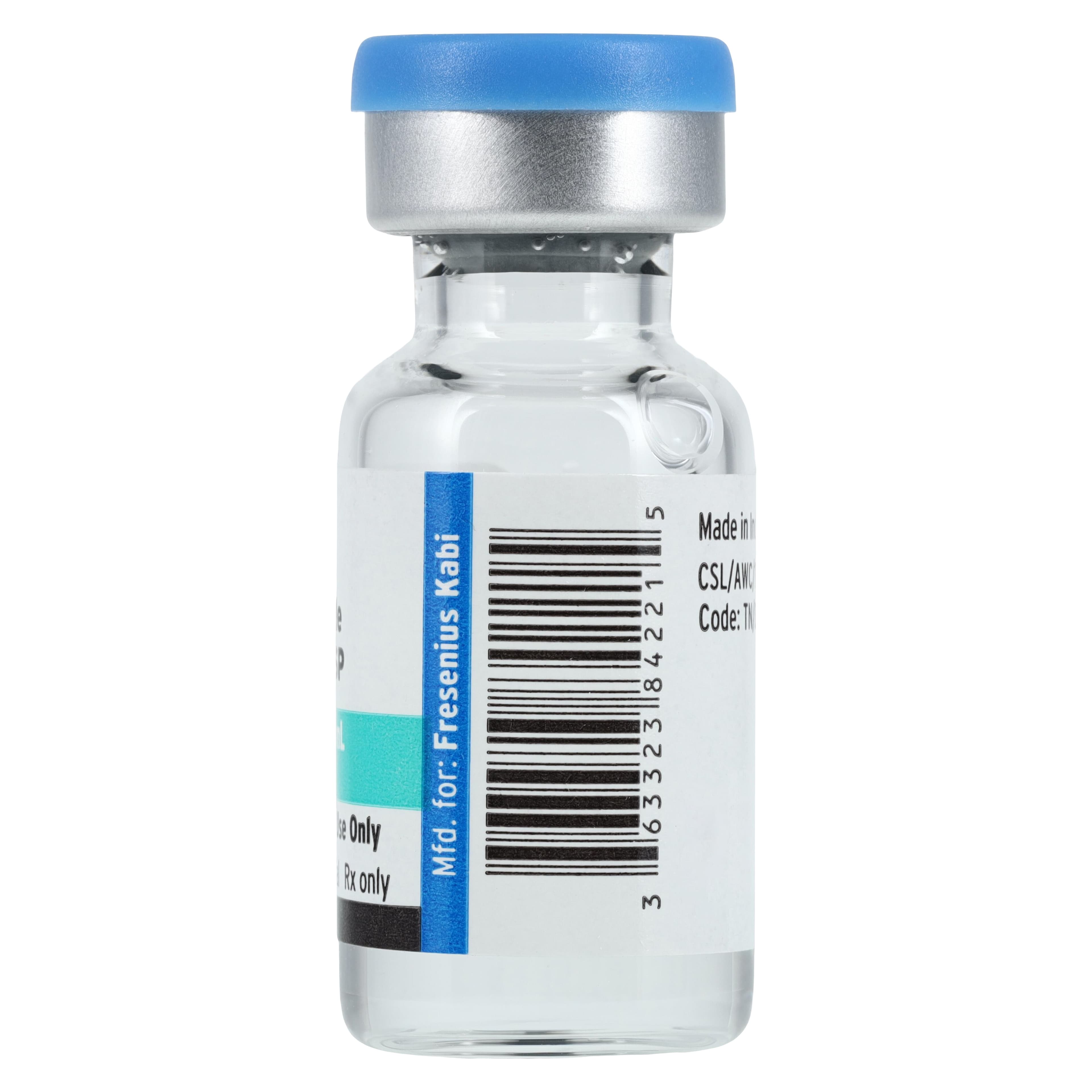 Dicyclomine HCl Injection 10 mg/mL, Single-Dose Vial, 2 mL, 5/Package, Fresenius Kabi thumbnail 3