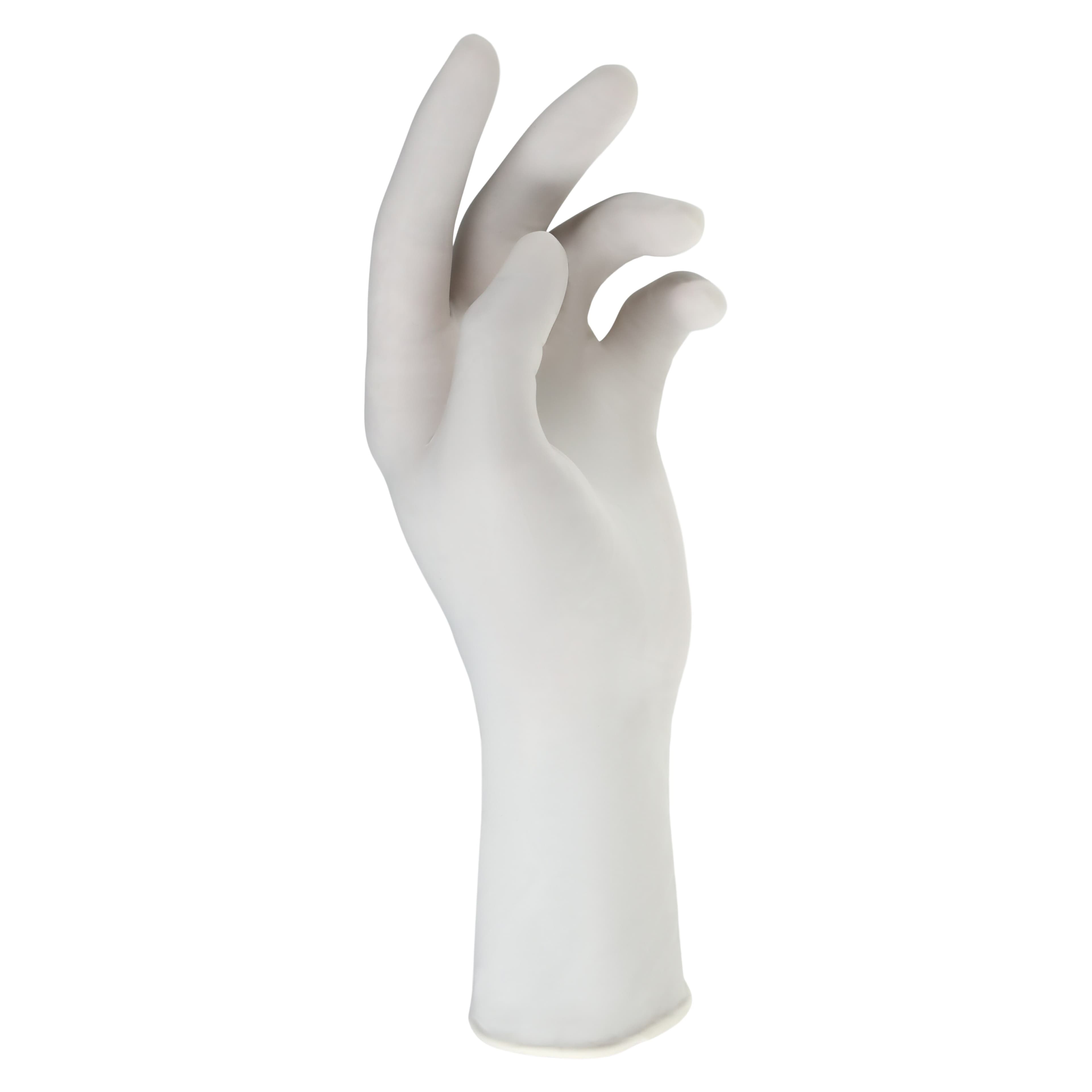 Ansell Gammex Non-Latex Polyisoprene Surgical Gloves, Size 6.5, White, Chemo Tested thumbnail 2