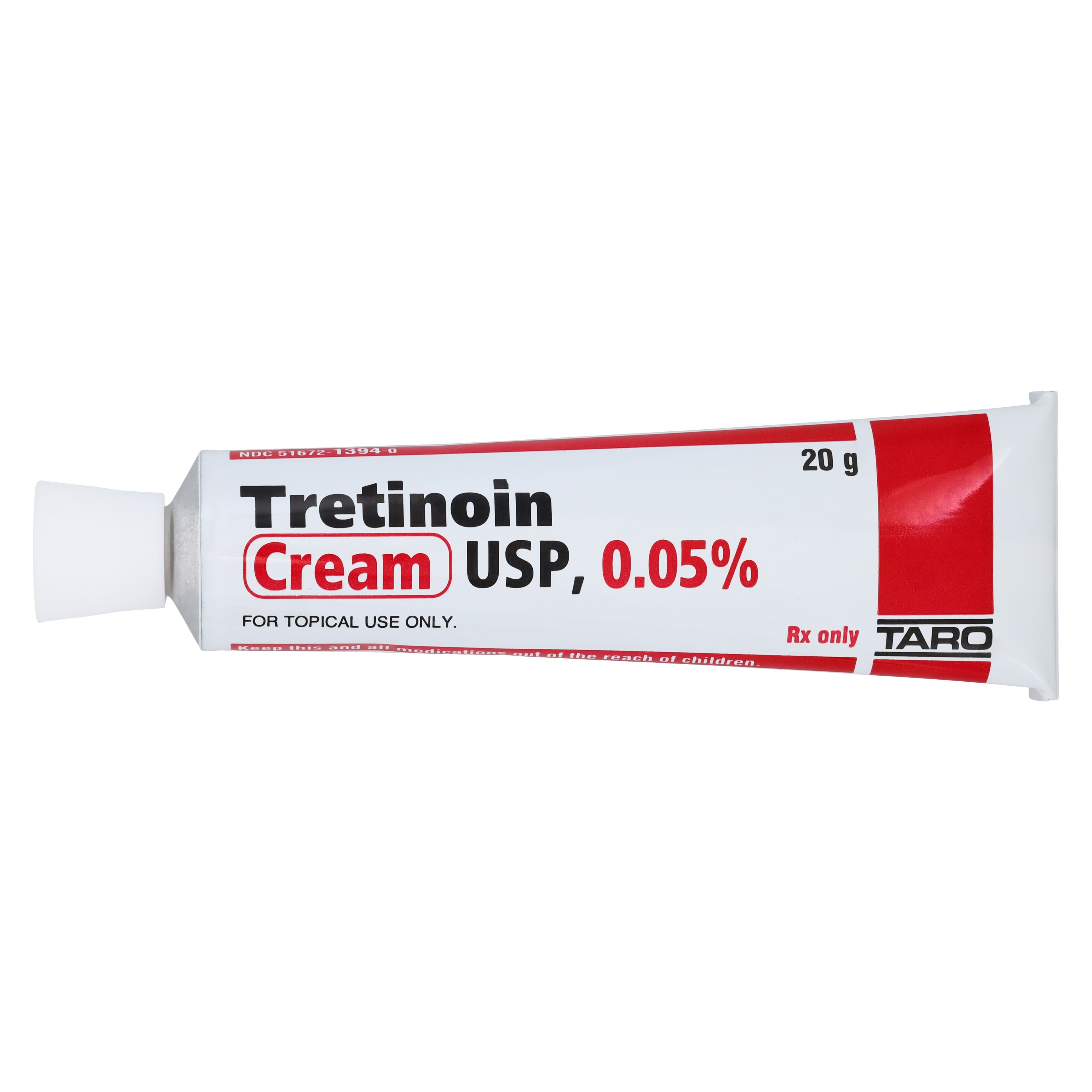 Tretinoin Cream 0.05%, Topical, 20 g Tube (Taro Pharmaceutical) thumbnail 2