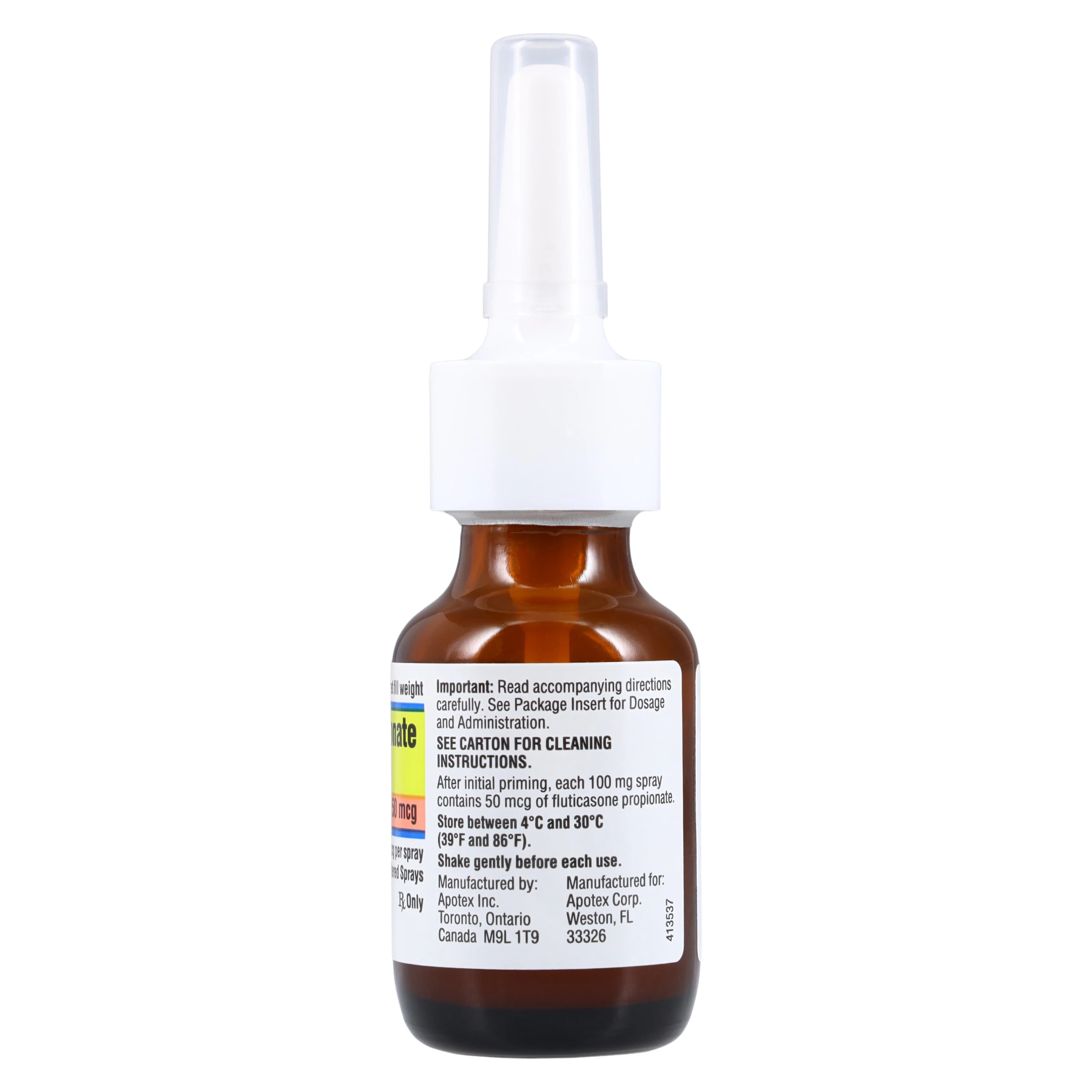 Fluticasone Propionate Nasal Spray, 50mcg, 16g Bottle thumbnail 3