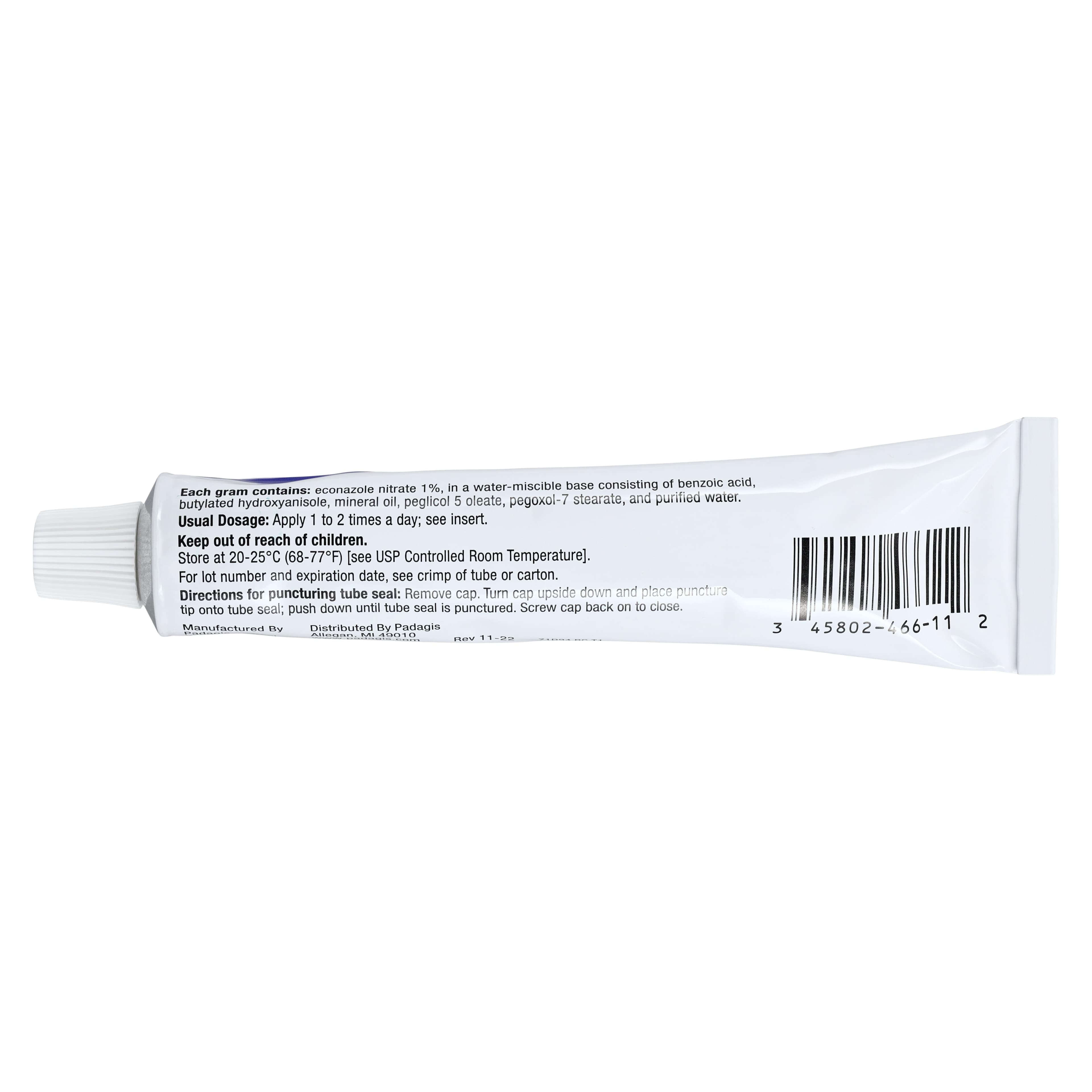 Econazole Nitrate Cream 1%, 30g Tube thumbnail 3
