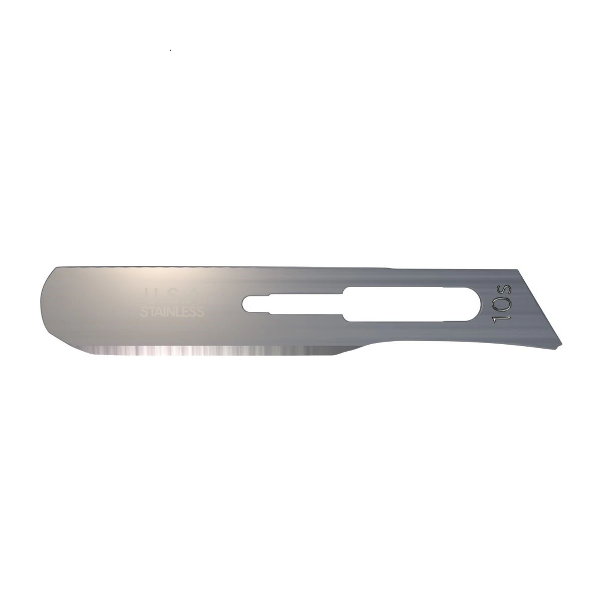 AccuThrive Stainless Steel Sterile Dermaplaning Blade #10S Disposable, 100/Box thumbnail 2
