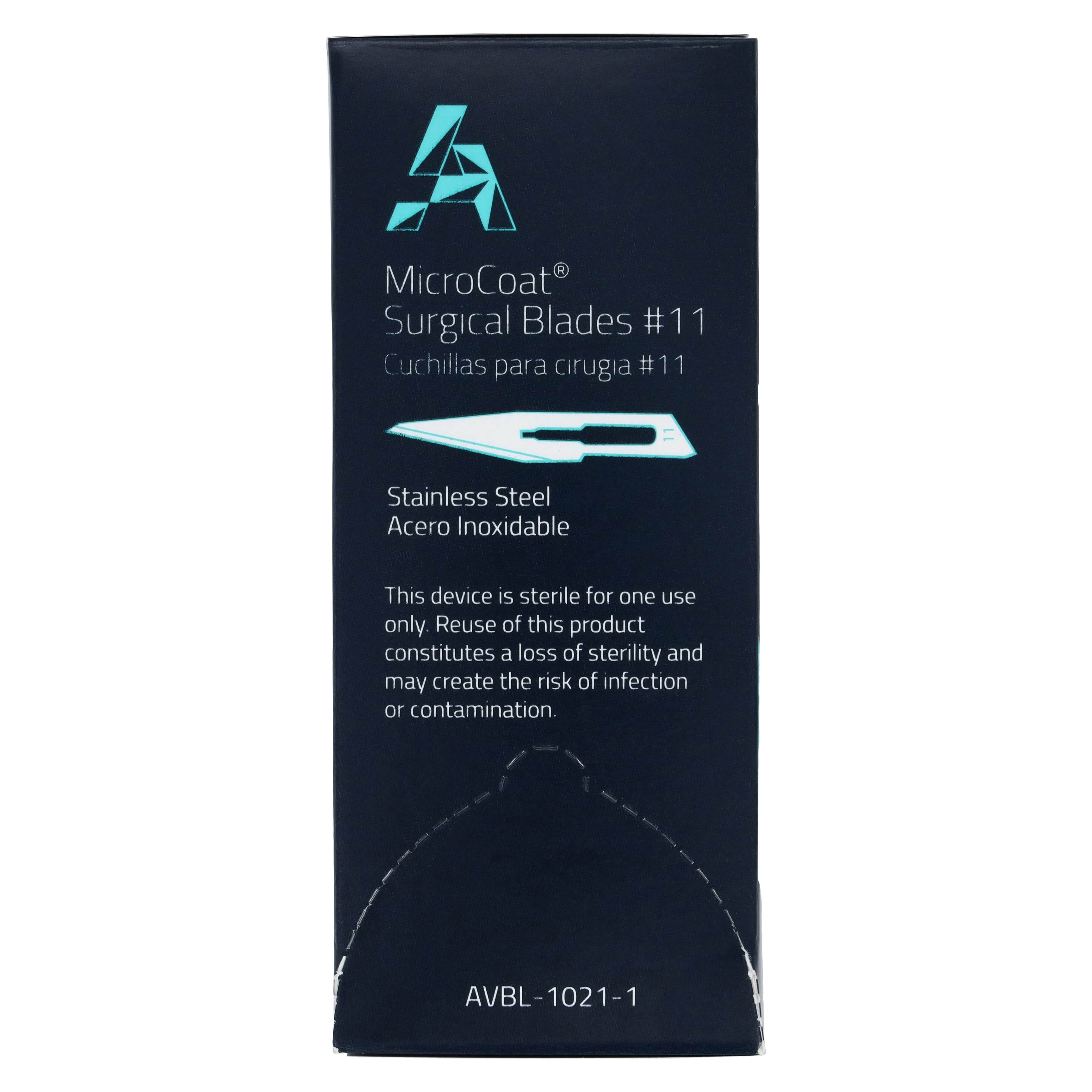 AccuThrive Stainless Steel Sterile Surgical Blade #11, Disposable, 100/Box thumbnail 8