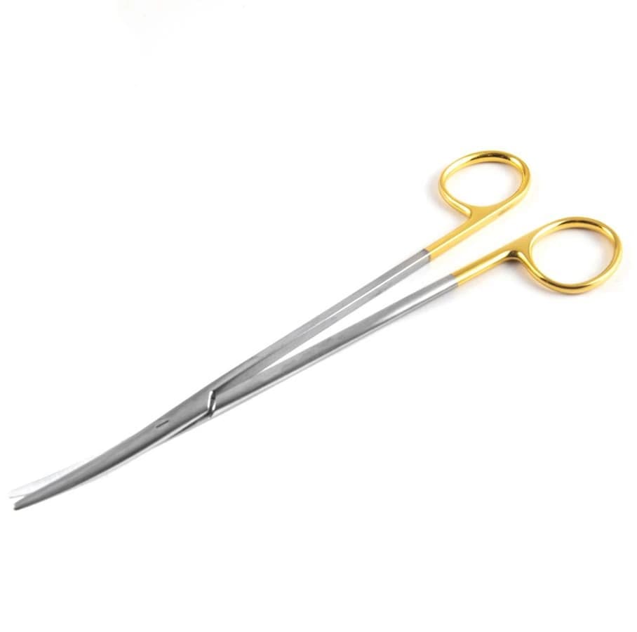Sklar Edge Metzenbaum Nelson Dissecting Scissors, Curved, 9", Tungsten Carbide/Stainless Steel, Non-Sterile, Reusable, Each - TC METZ SCISS CVD DEL 9" - Image 1