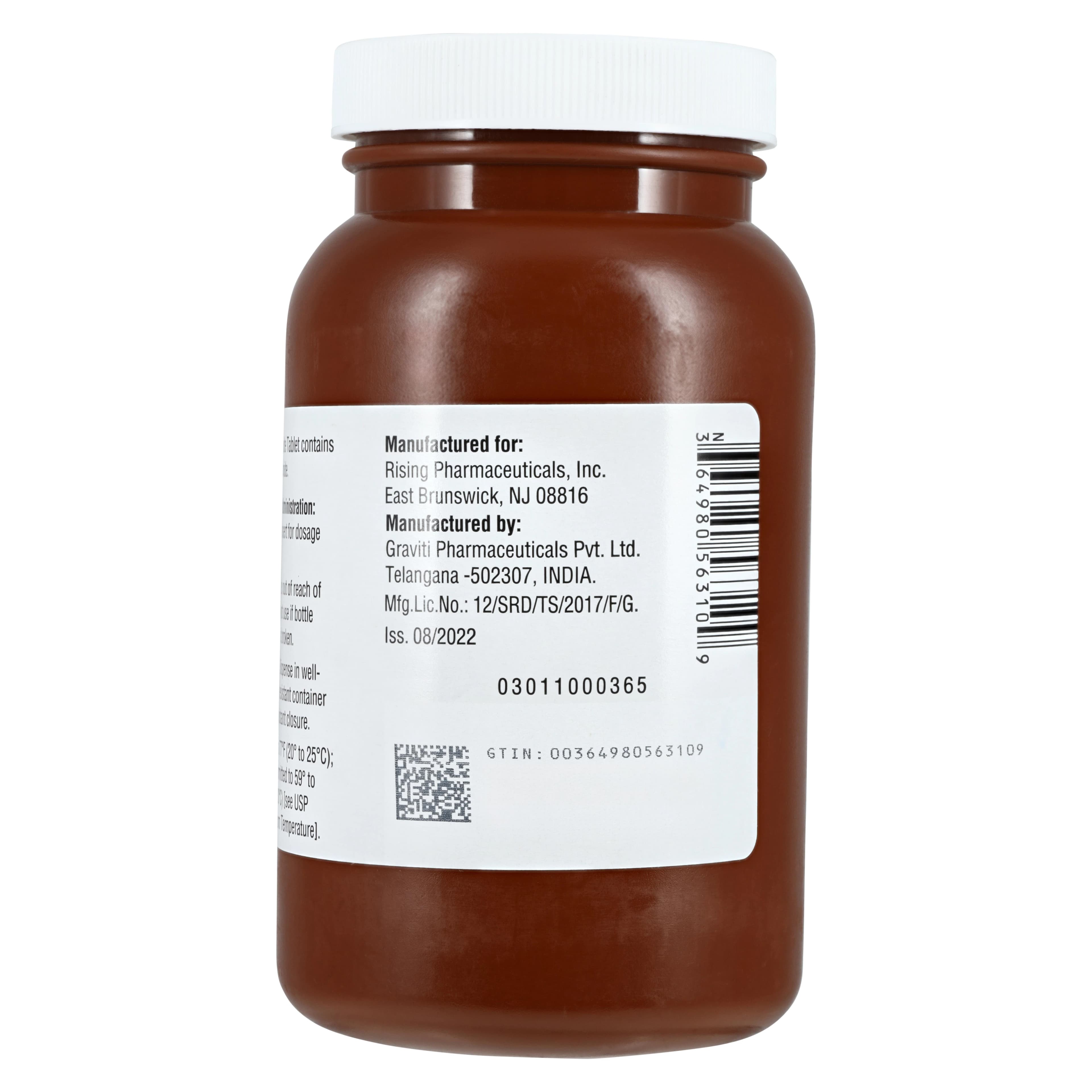 Furosemide Tablets, 40mg, 1000/Bottle, Rising Pharmaceuticals thumbnail 3