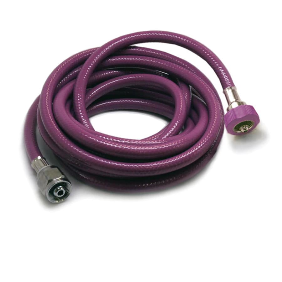 Mindray EVAC Gas Supply Hose, Purple, 15 ft, Female DISS, Reusable - Hose EVAC Gas Supply DISS Fml - Image 1