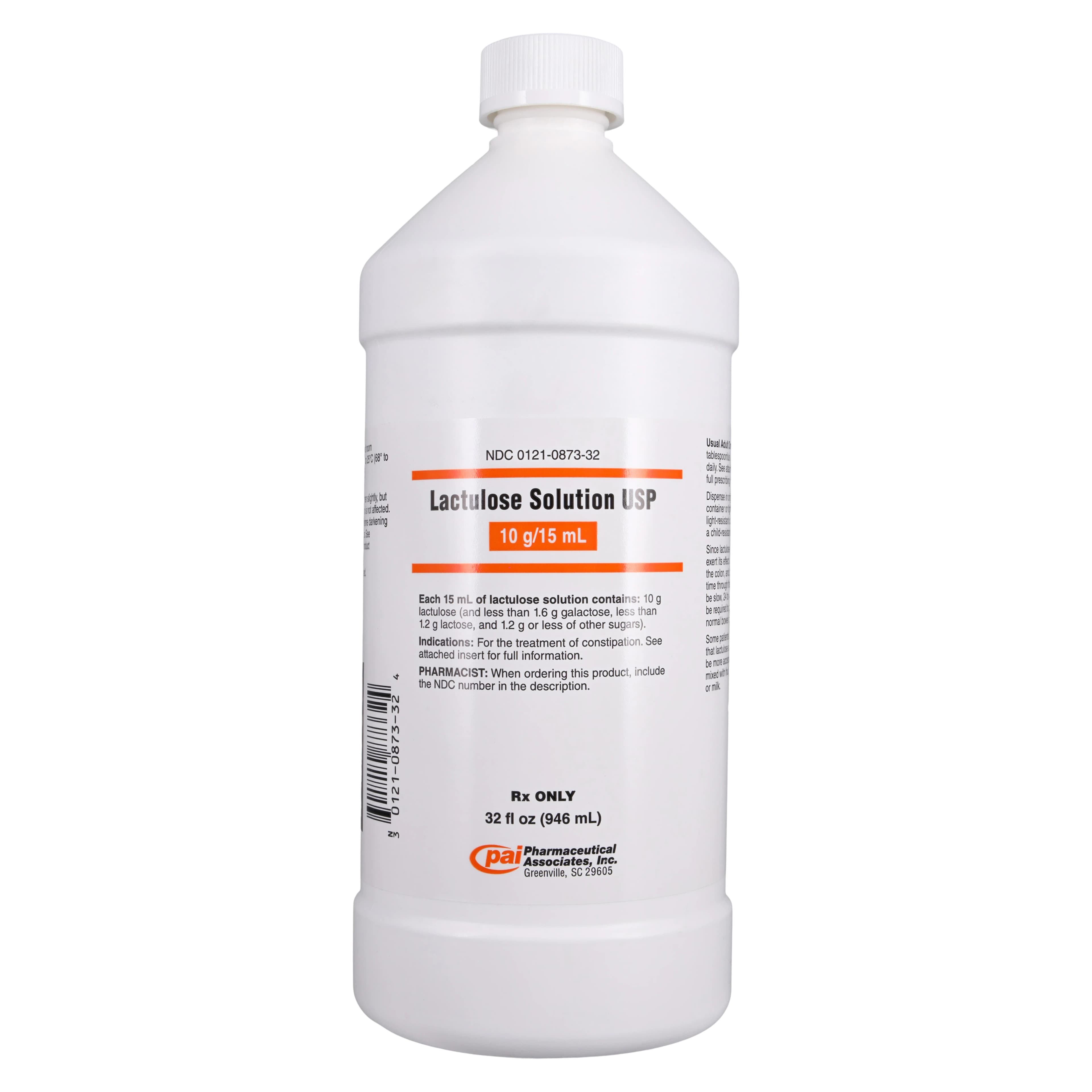 Lactulose Oral Syrup, 10 gm/15 mL, 946 mL Bottle - Lactulose Oral Syrup - Image 1