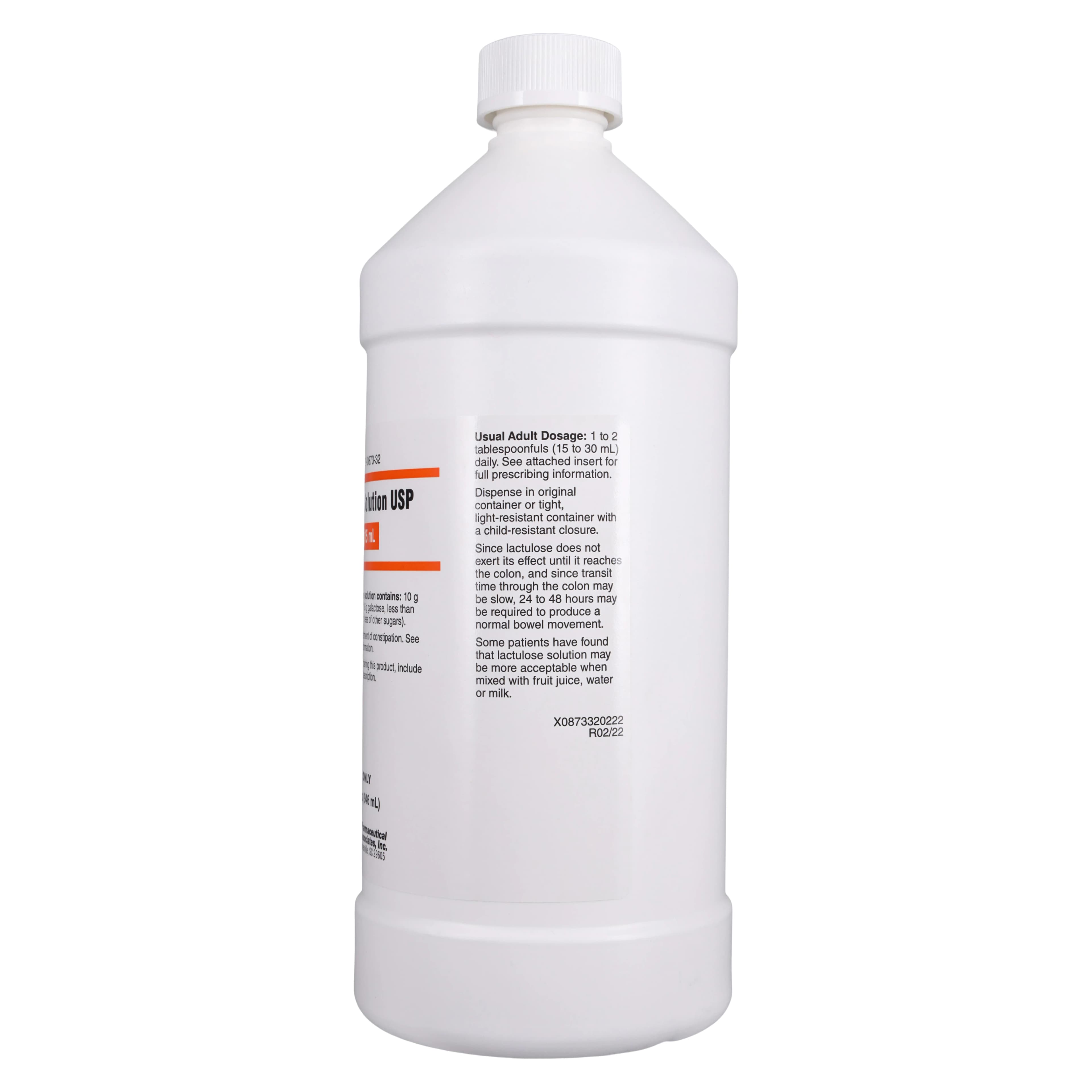 Lactulose Oral Syrup, 10 gm/15 mL, 946 mL Bottle thumbnail 2