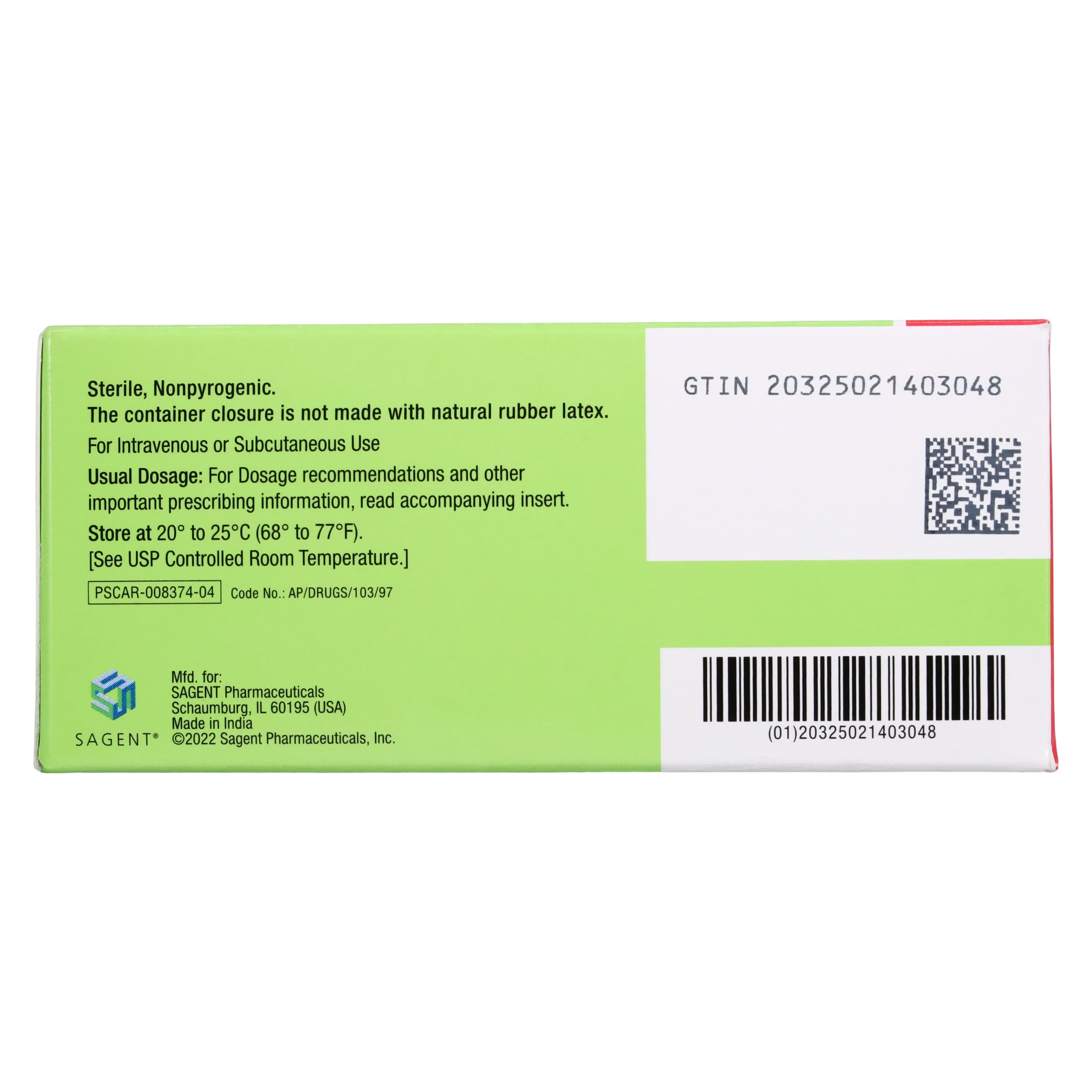 Heparin Sodium (Pork) Injection, 10,000 USP Units/mL, Multiple-Dose Vial, 4 mL, 25/Package thumbnail 4