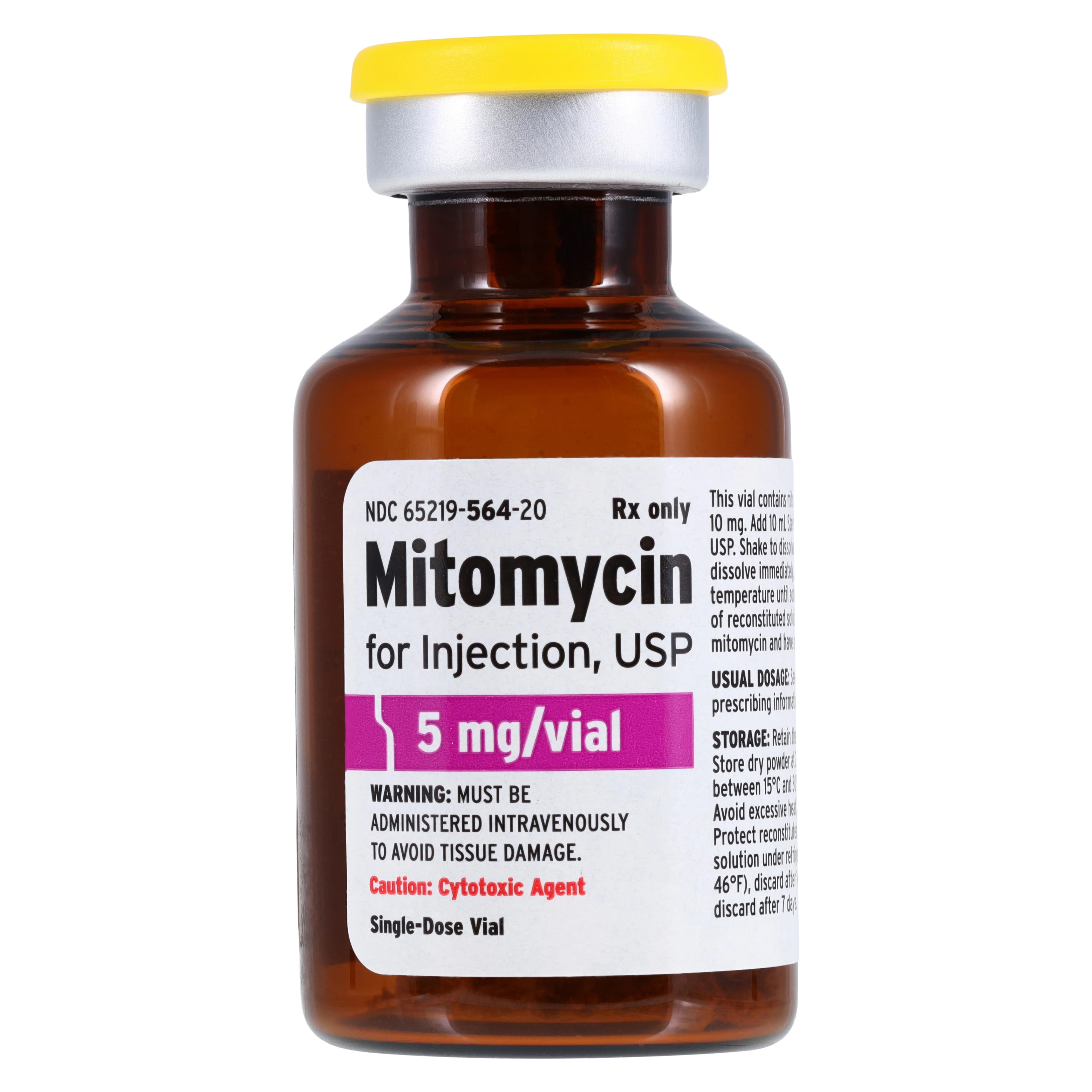 Mitomycin Injection, Lyophilized, 5 mg/vial, Single-Dose Vial, 15 mL, Fresenius Kabi thumbnail 2