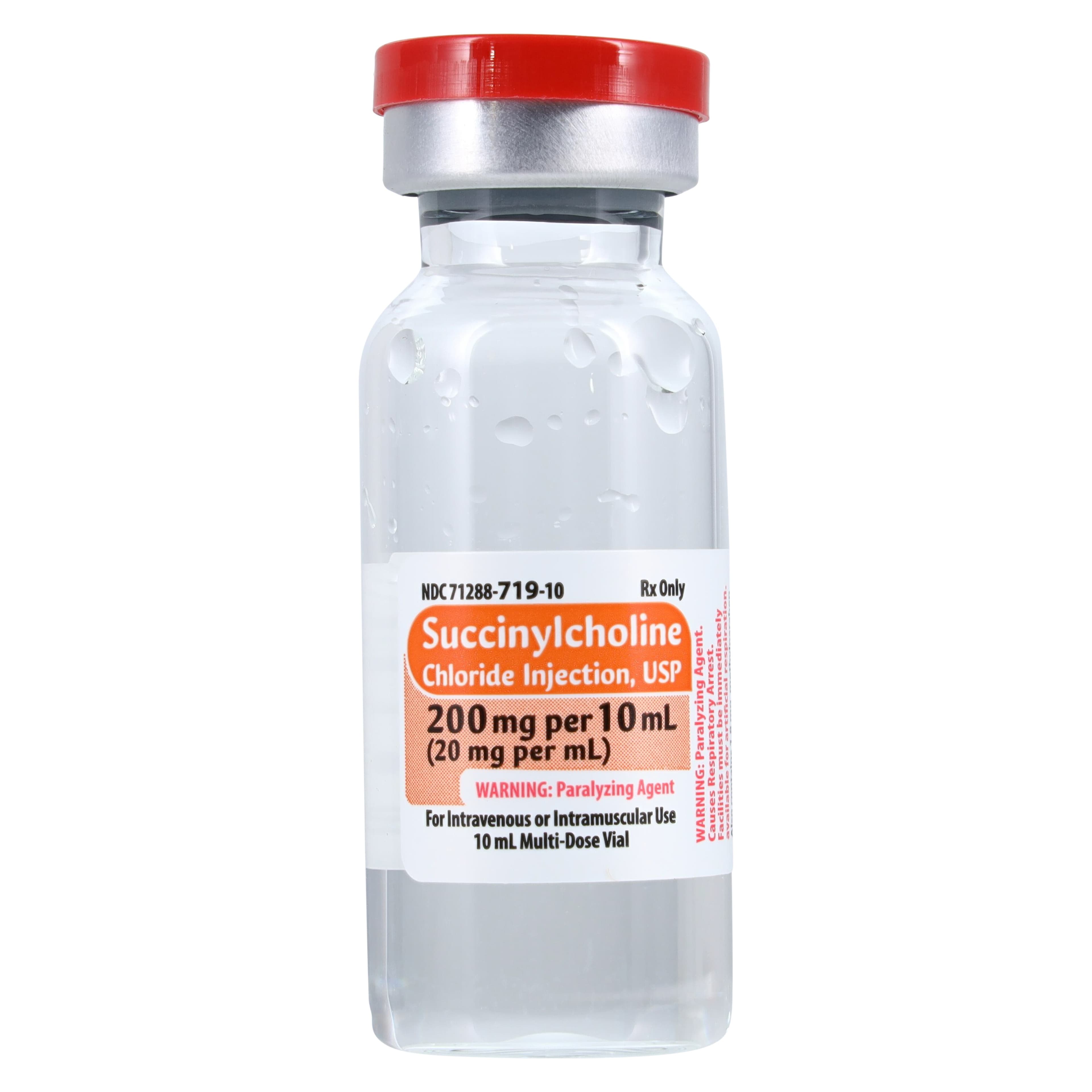 Succinylcholine Chloride Injection 20mg/mL, MDV, 10mL, 25/Package thumbnail 2