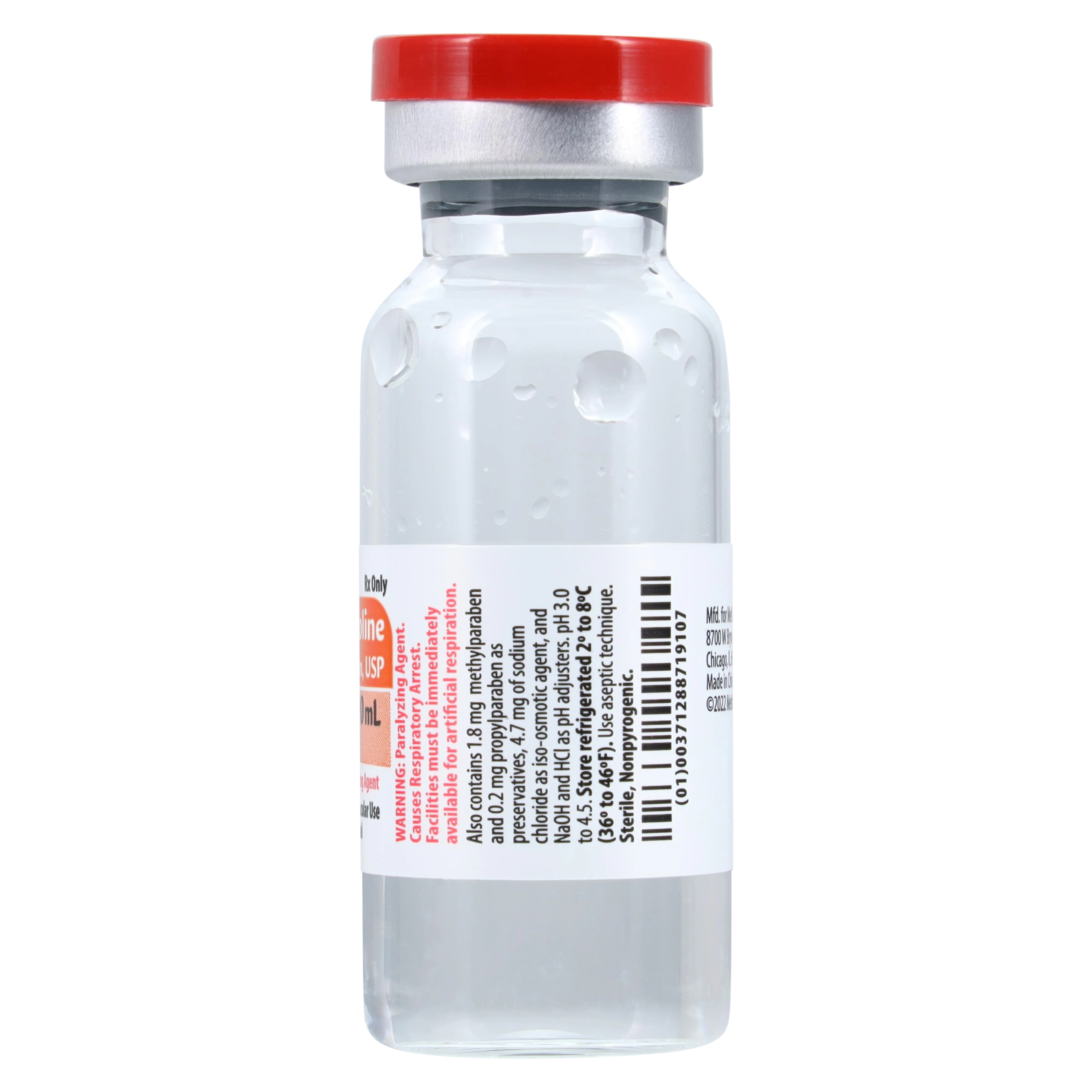 Succinylcholine Chloride Injection 20mg/mL, MDV, 10mL, 25/Package thumbnail 3