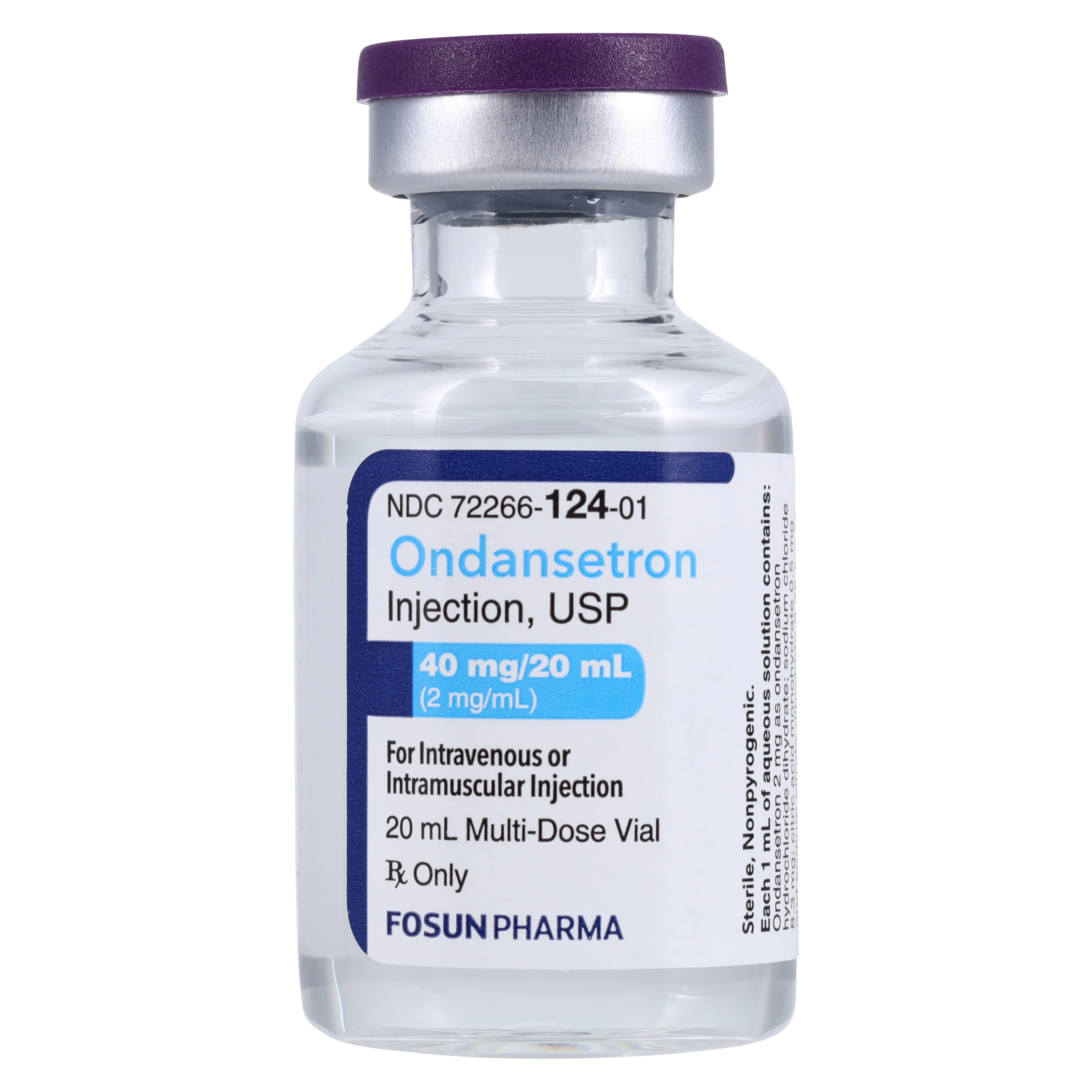 Ondansetron HCl Injection, 2mg/mL, MDV, 20mL Vial thumbnail 2